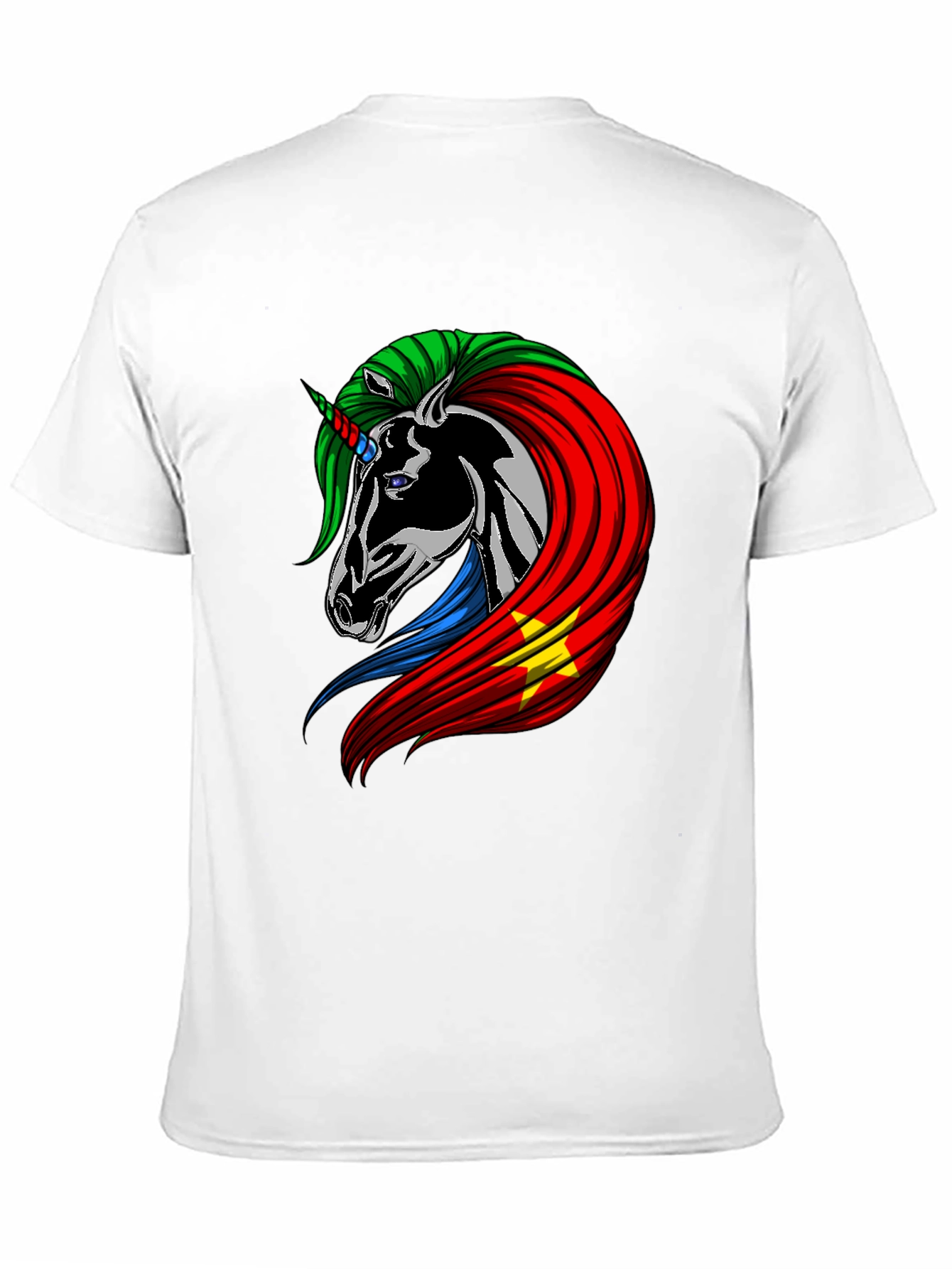 Unicorn Sudan Flag Graphic Tee