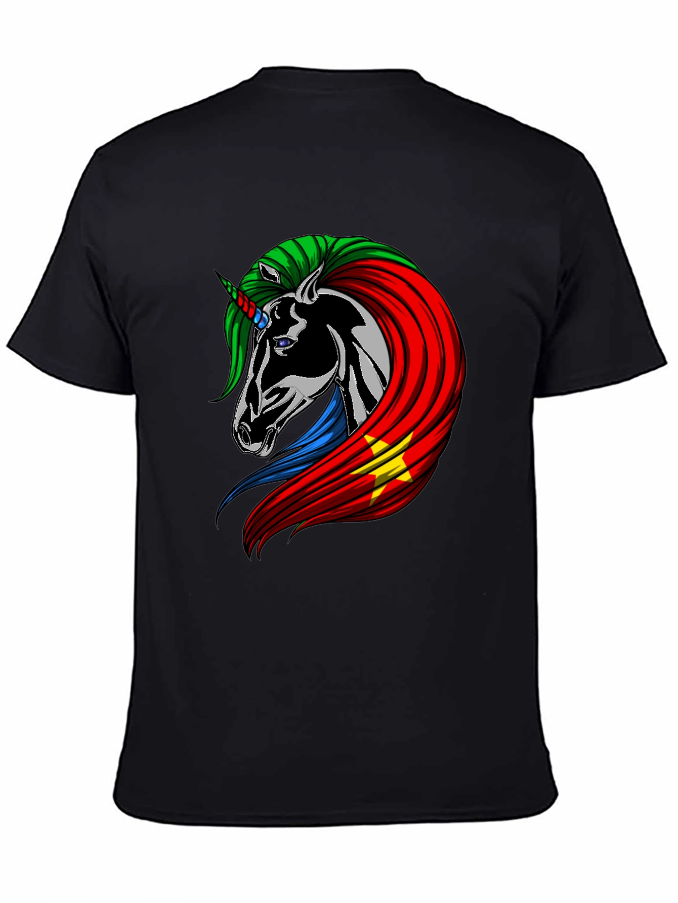 Unicorn Sudan Flag Graphic Tee