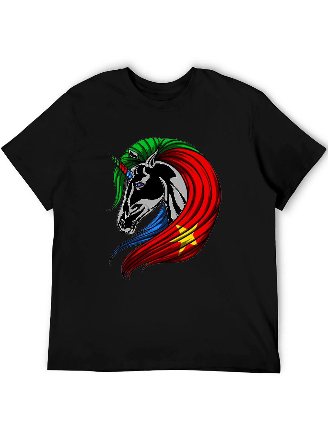 Unicorn Sudan Flag Graphic Tee