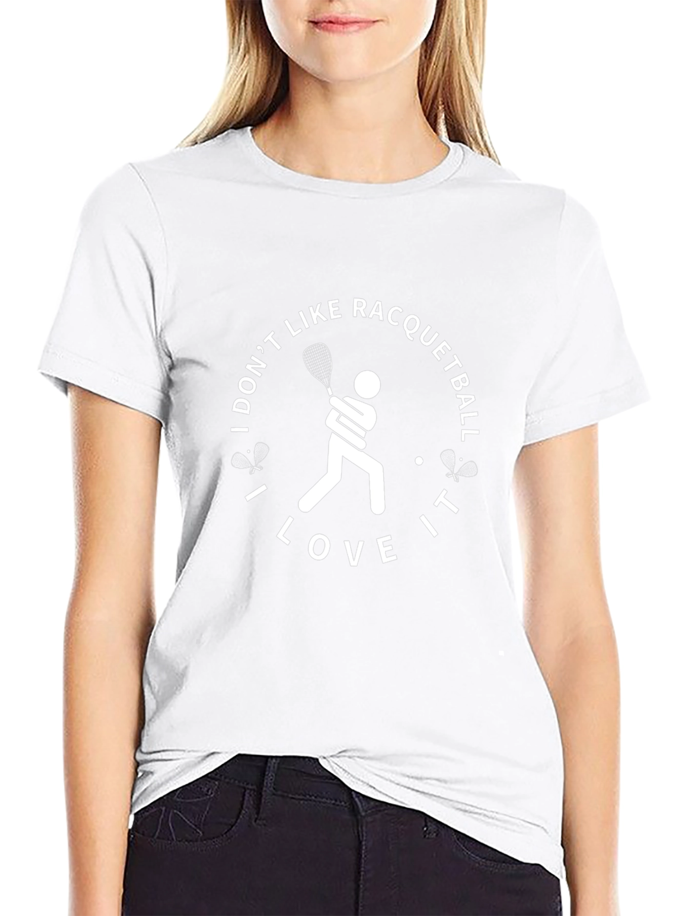 Racquetball Lover T-Shirt - Sporty Graphic Tee