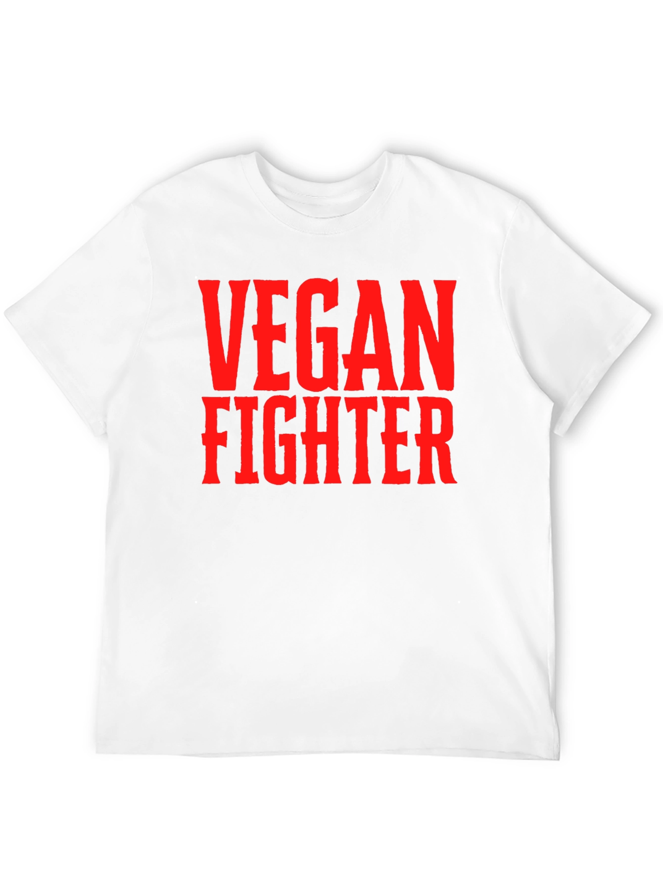 Vegan Fighter T-Shirt - Bold Statement Tee