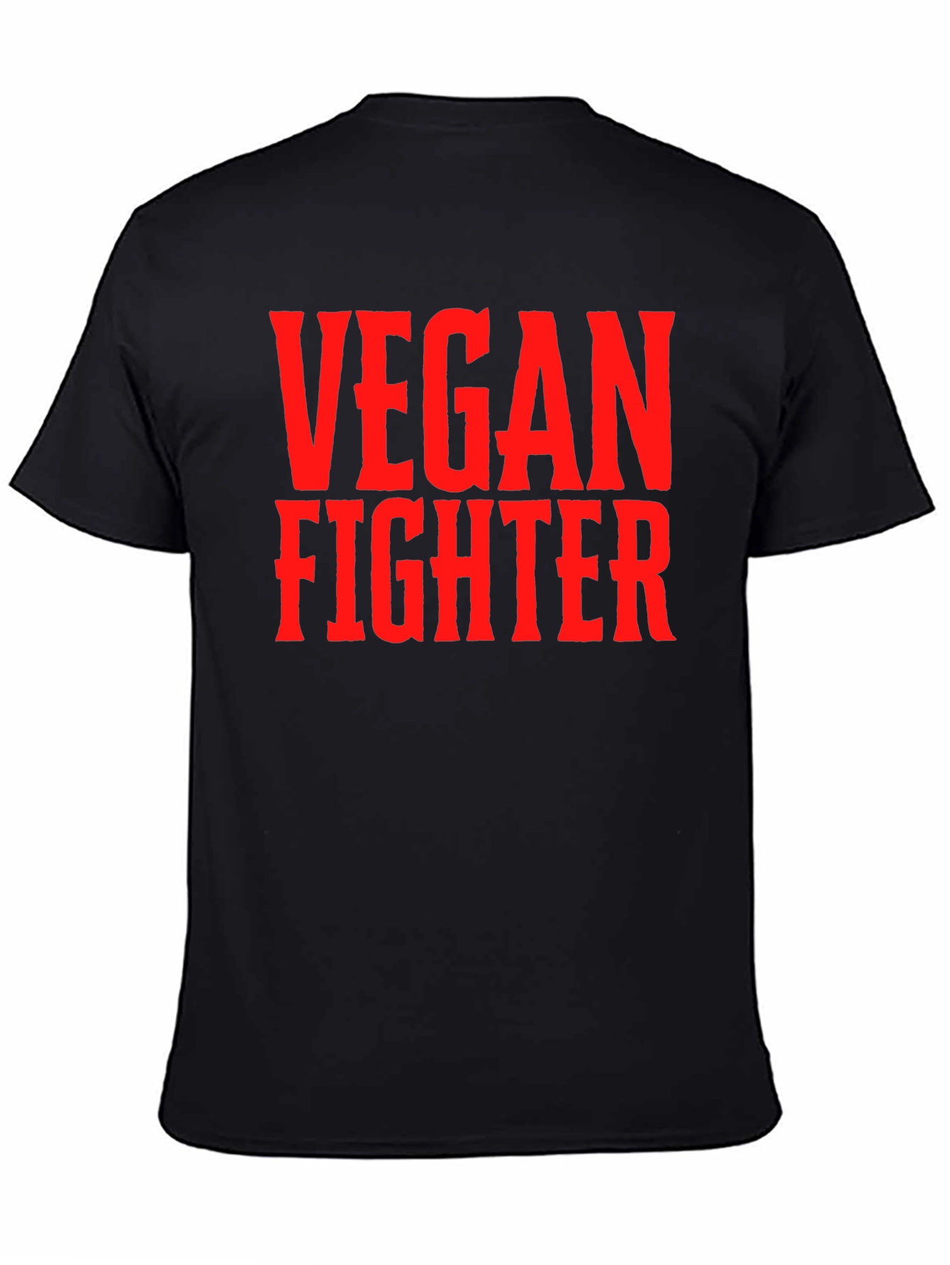 Vegan Fighter T-Shirt - Bold Statement Tee