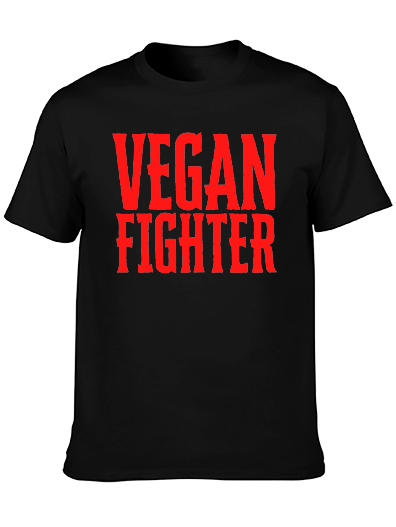 Vegan Fighter T-Shirt - Bold Statement Tee