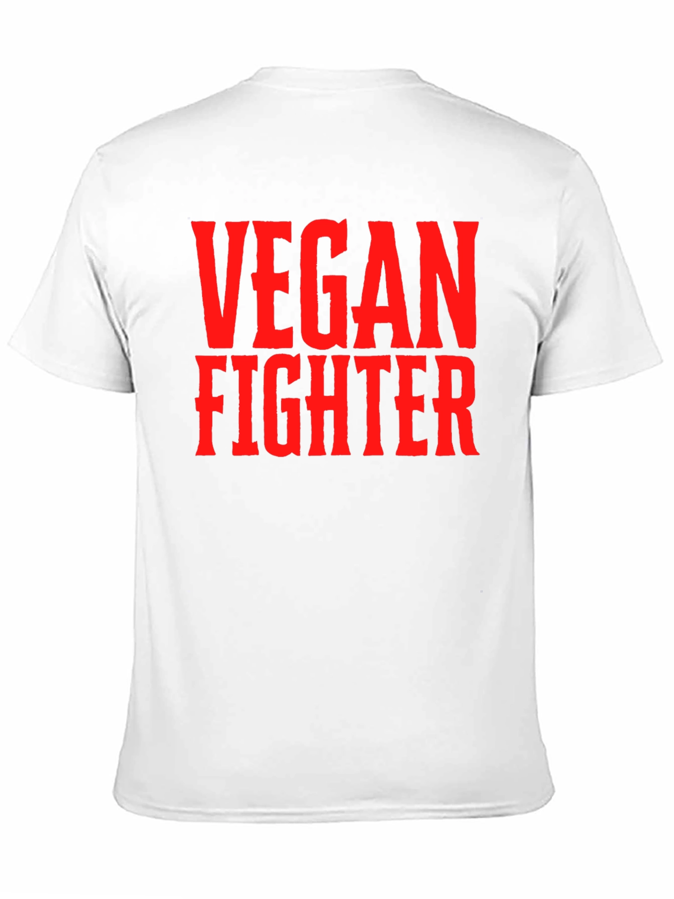Vegan Fighter T-Shirt - Bold Statement Tee