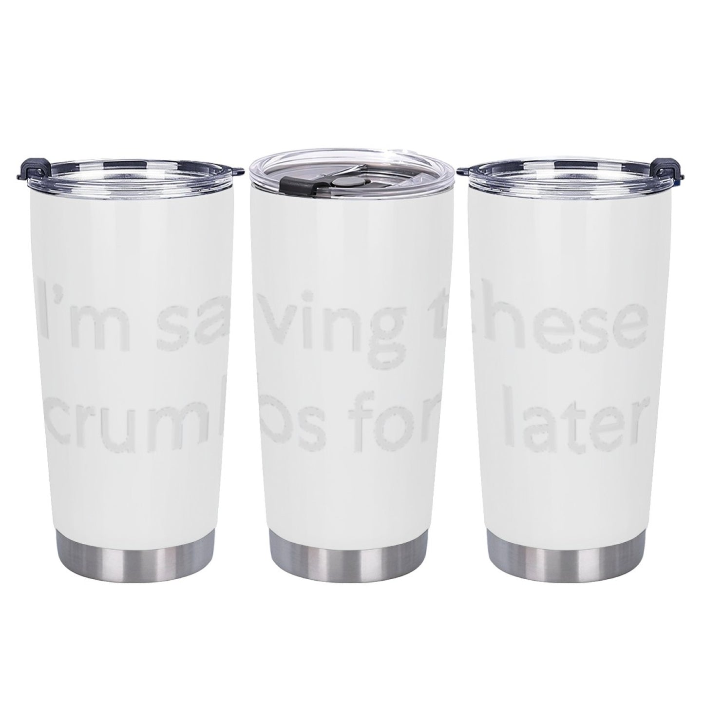 Insulated Stainless Steel Gym Tumbler - Graphic Design Leak-Proof Cup
