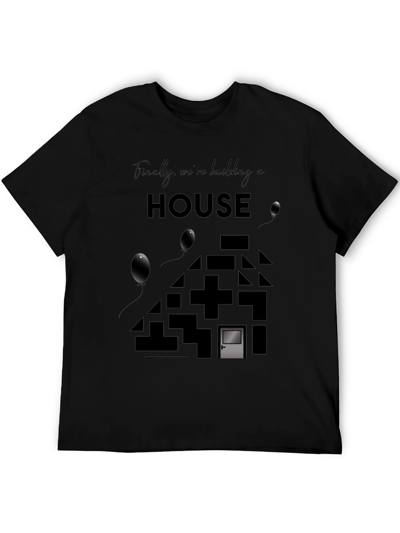 Building a House Tee - Modern Design T-Shirt