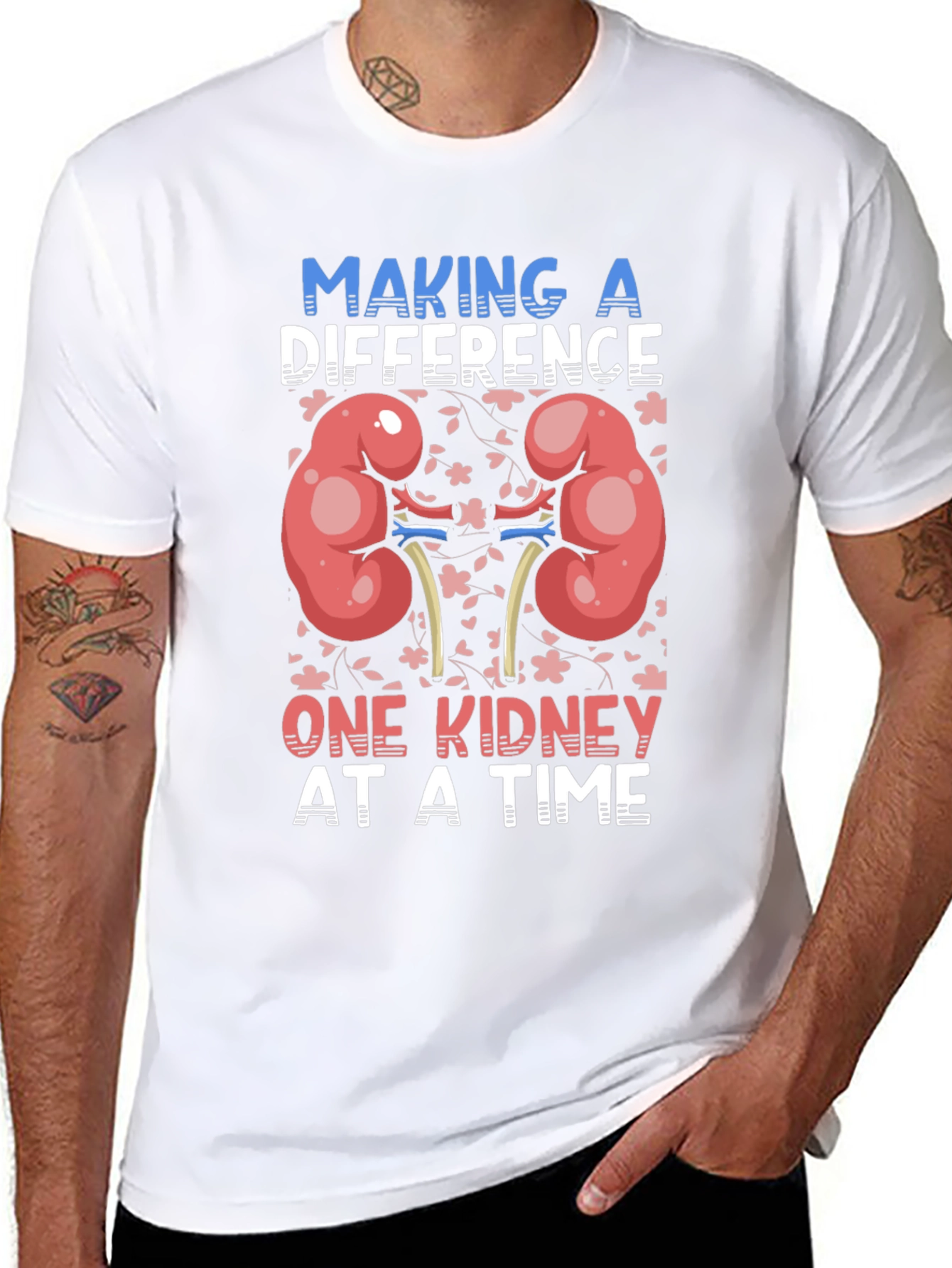 Kidney Donor T-Shirt - Making a Difference!