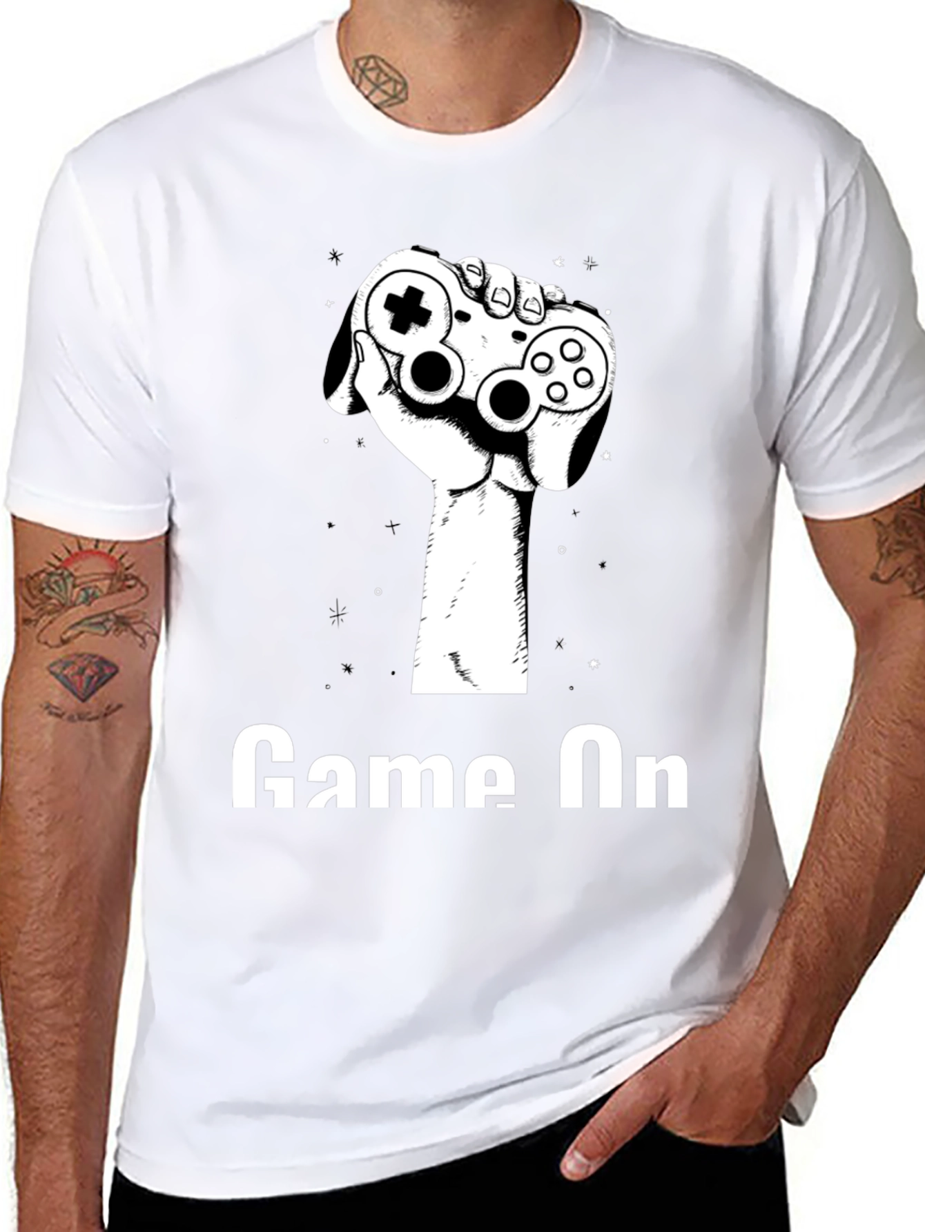 Game On T-Shirt - Controller Graphic Tee
