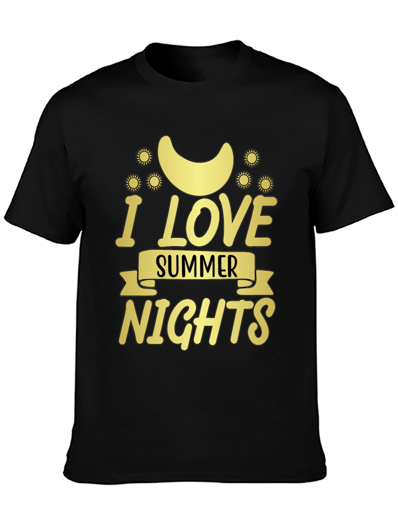 I Love Summer Nights T-Shirt