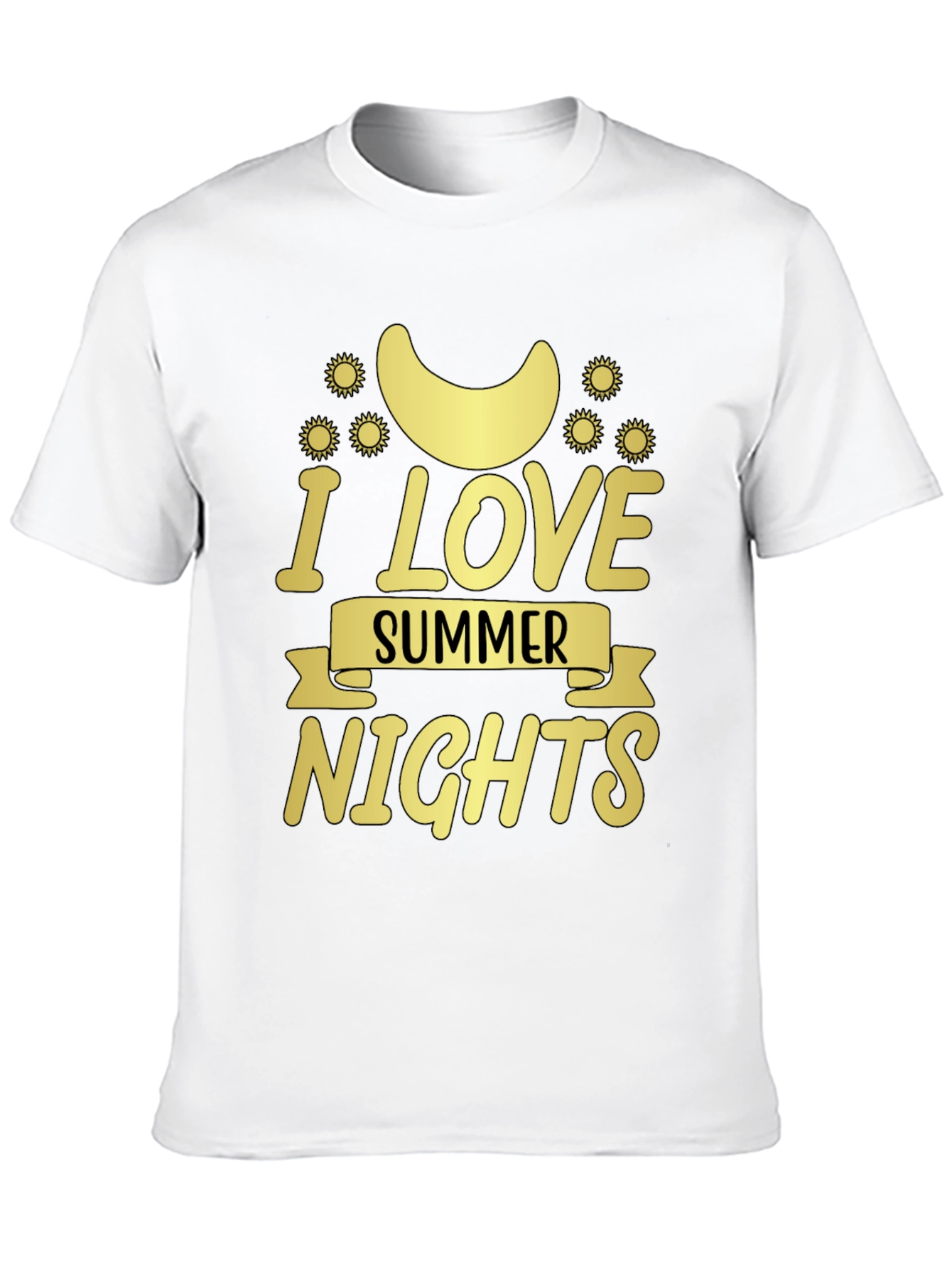 I Love Summer Nights T-Shirt