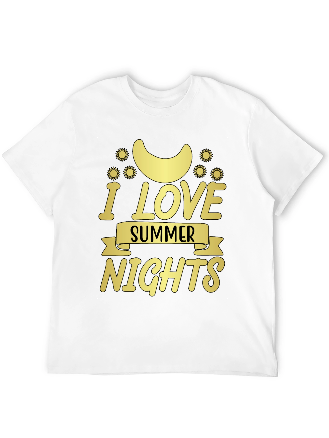 I Love Summer Nights T-Shirt