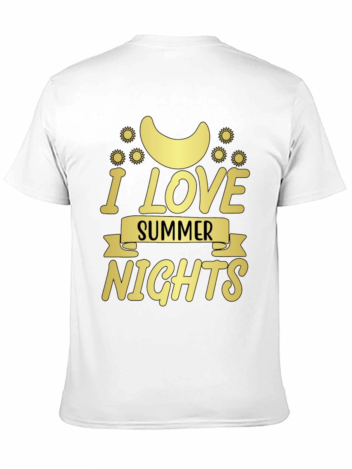 I Love Summer Nights T-Shirt