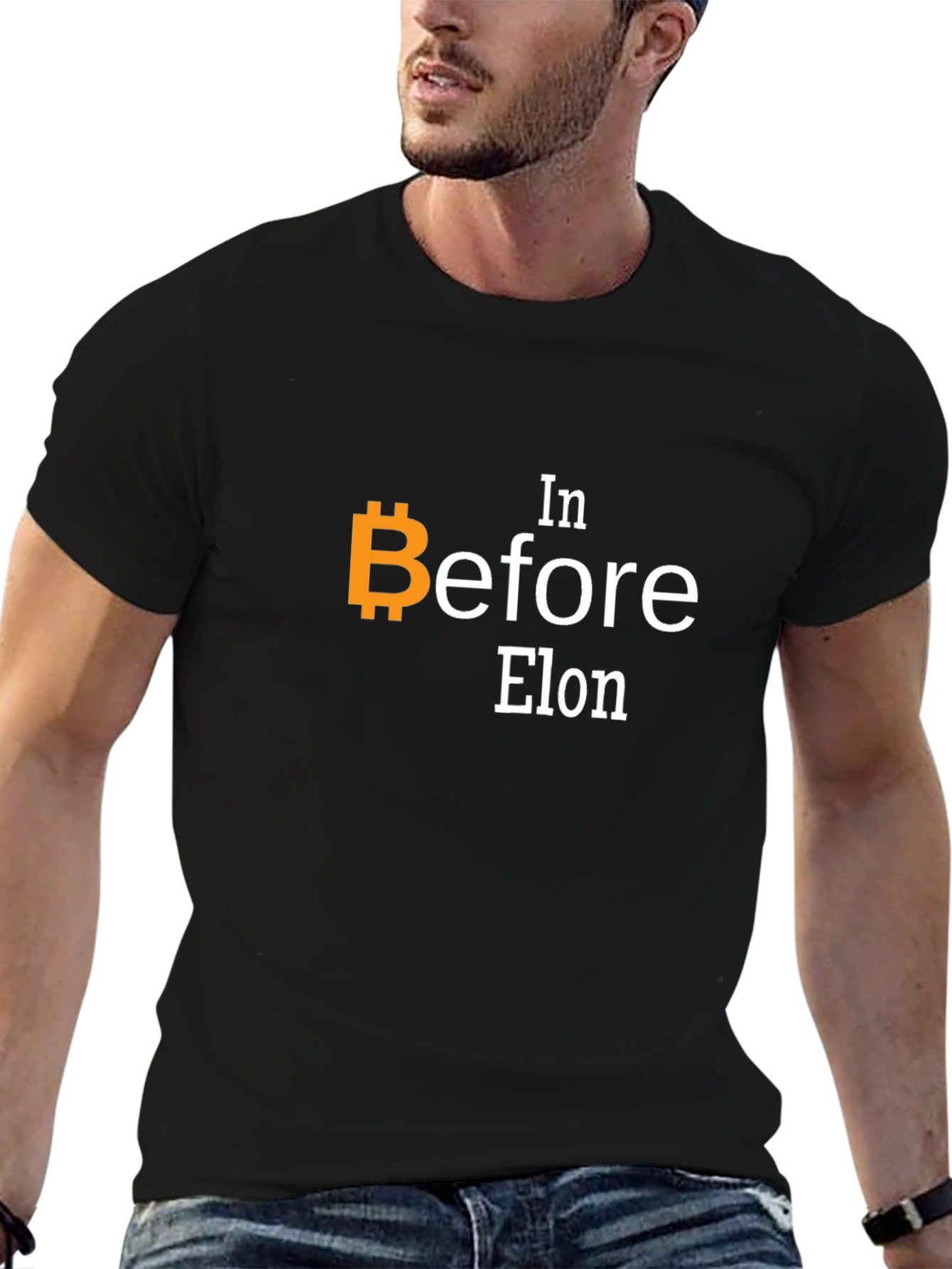 Bitcoin In Before Elon T-Shirt