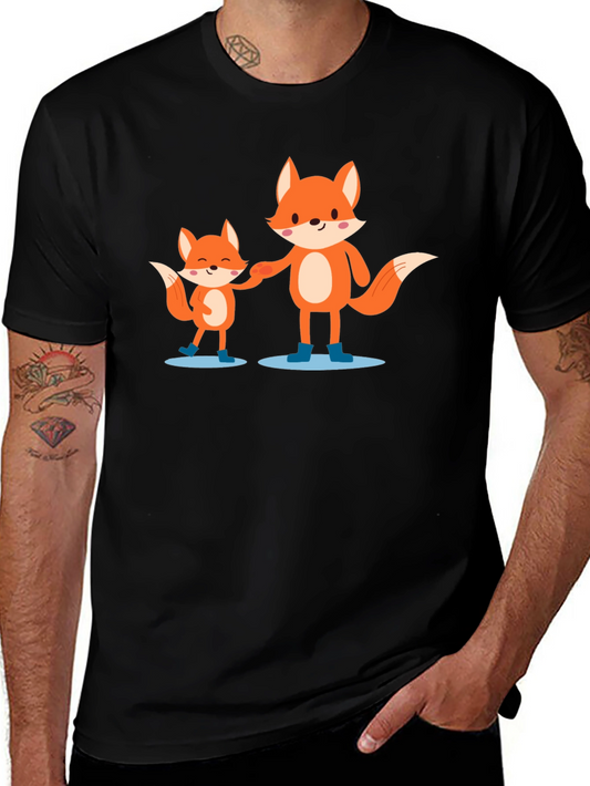 Daddy & Me Fox T-Shirt - Matching Cute Tee