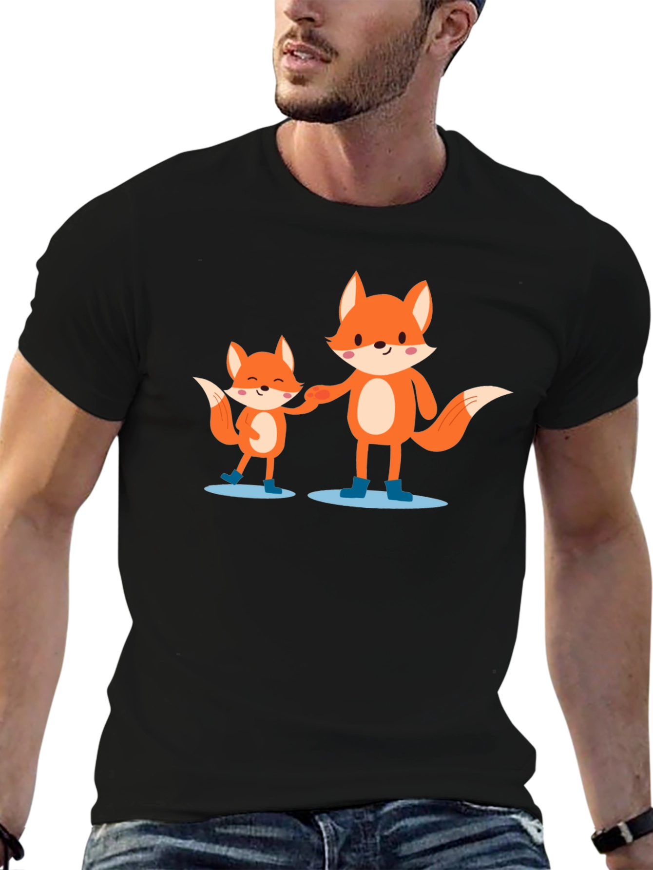 Daddy & Me Fox T-Shirt - Matching Cute Tee