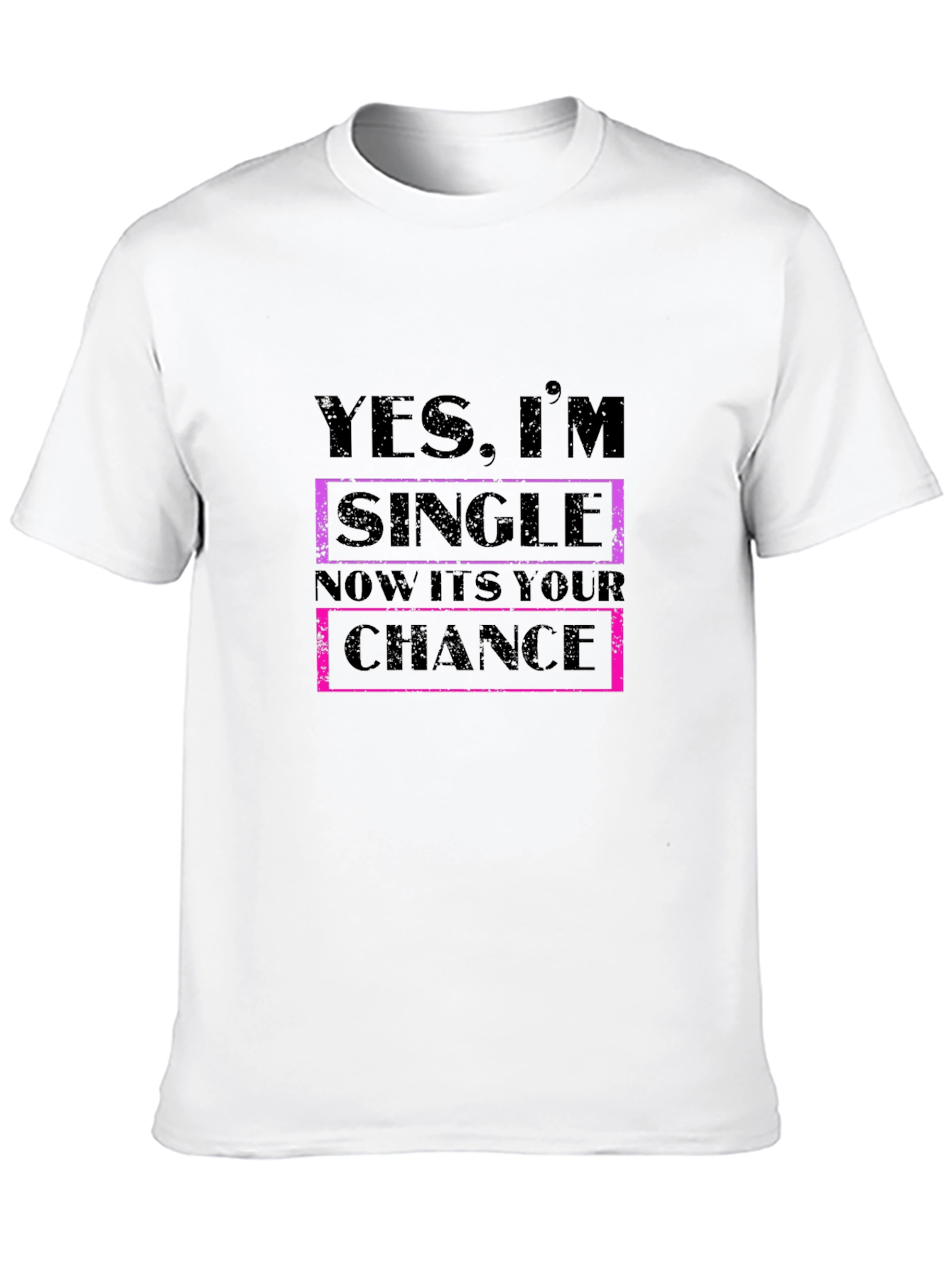 Single & Ready T-Shirt - Black Novelty Tee