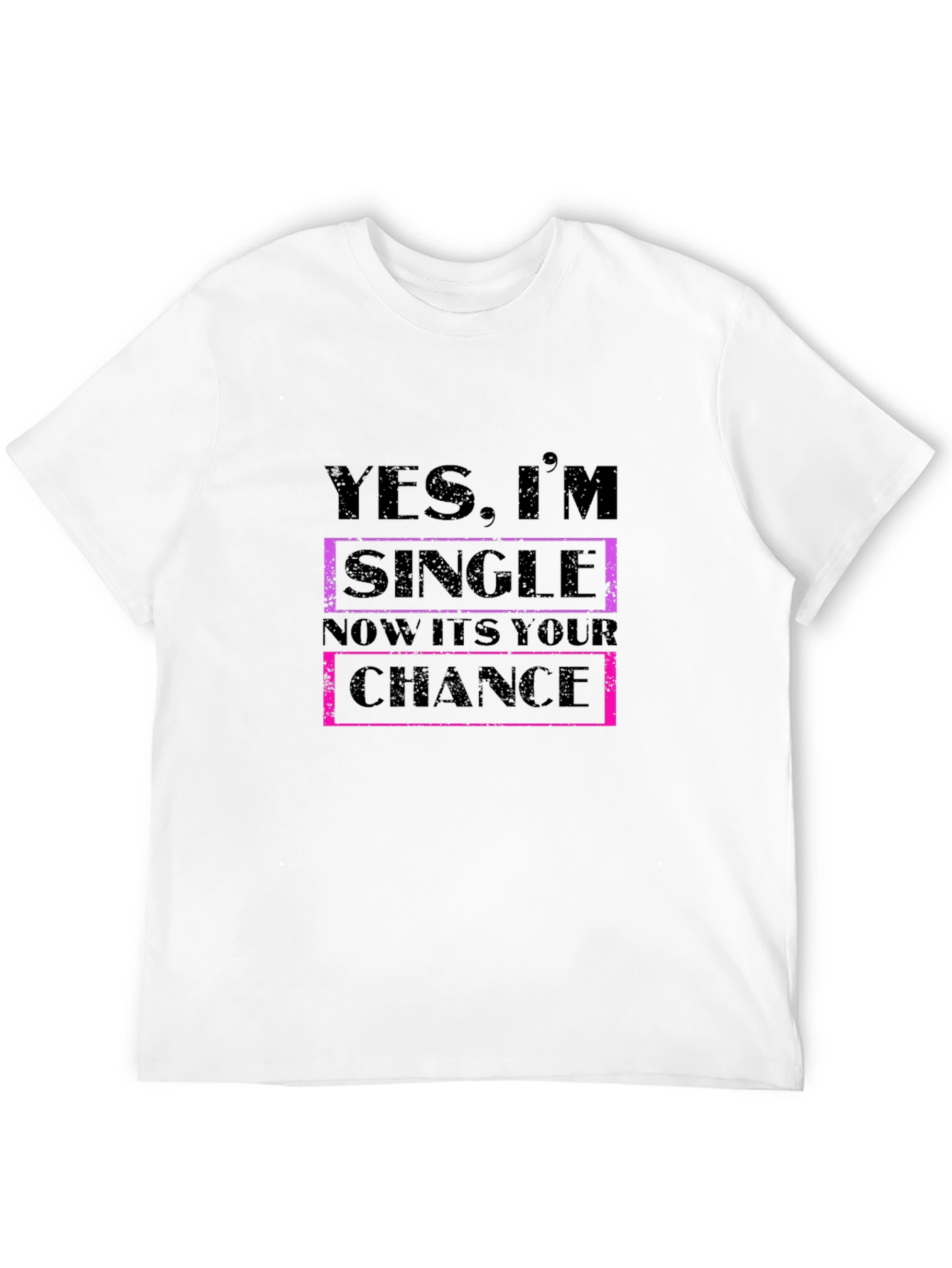 Single & Ready T-Shirt - Black Novelty Tee