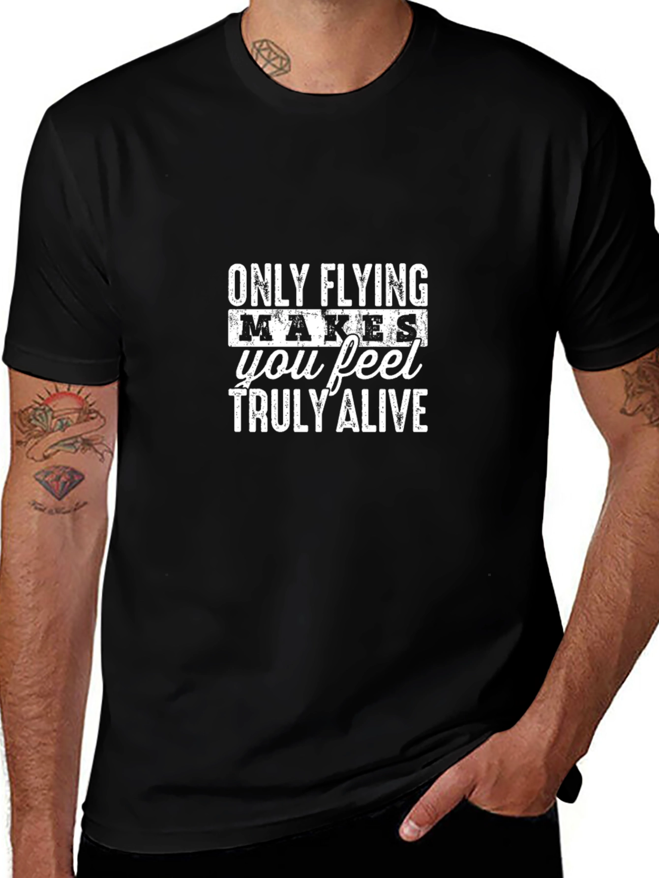 Only Flying Makes You Feel Truly Alive T-Shirt
