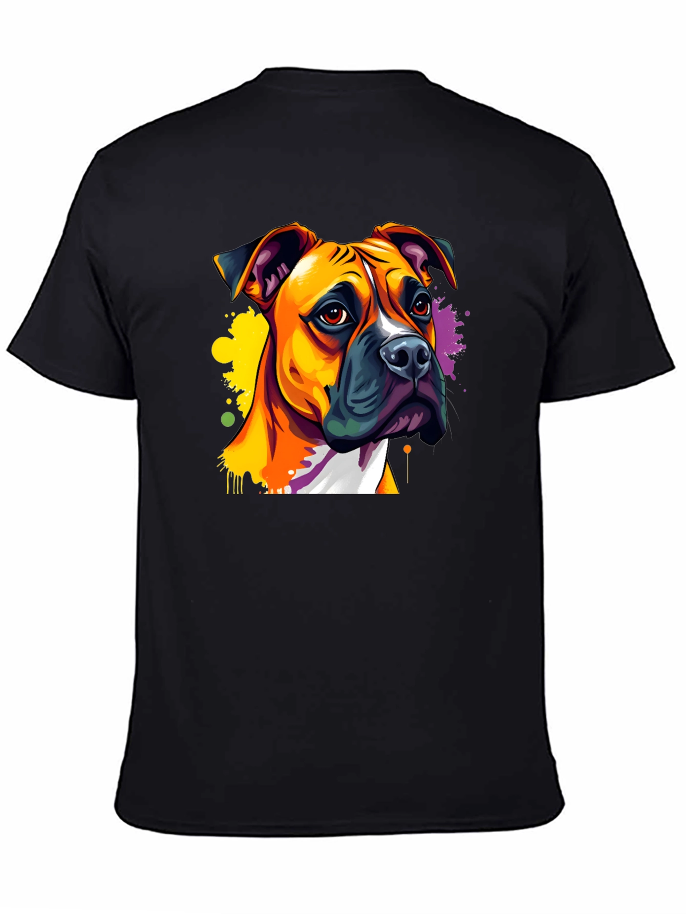 Dog Art T-Shirt - Boxer Breed