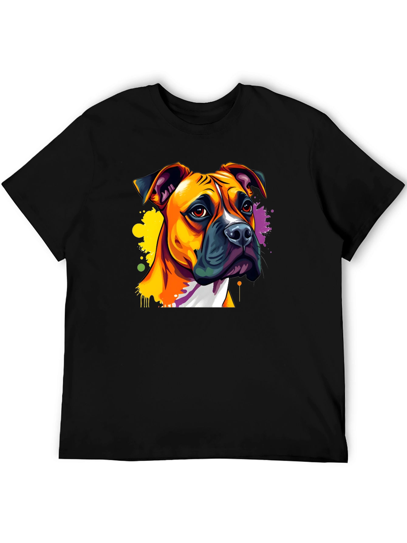 Dog Art T-Shirt - Boxer Breed