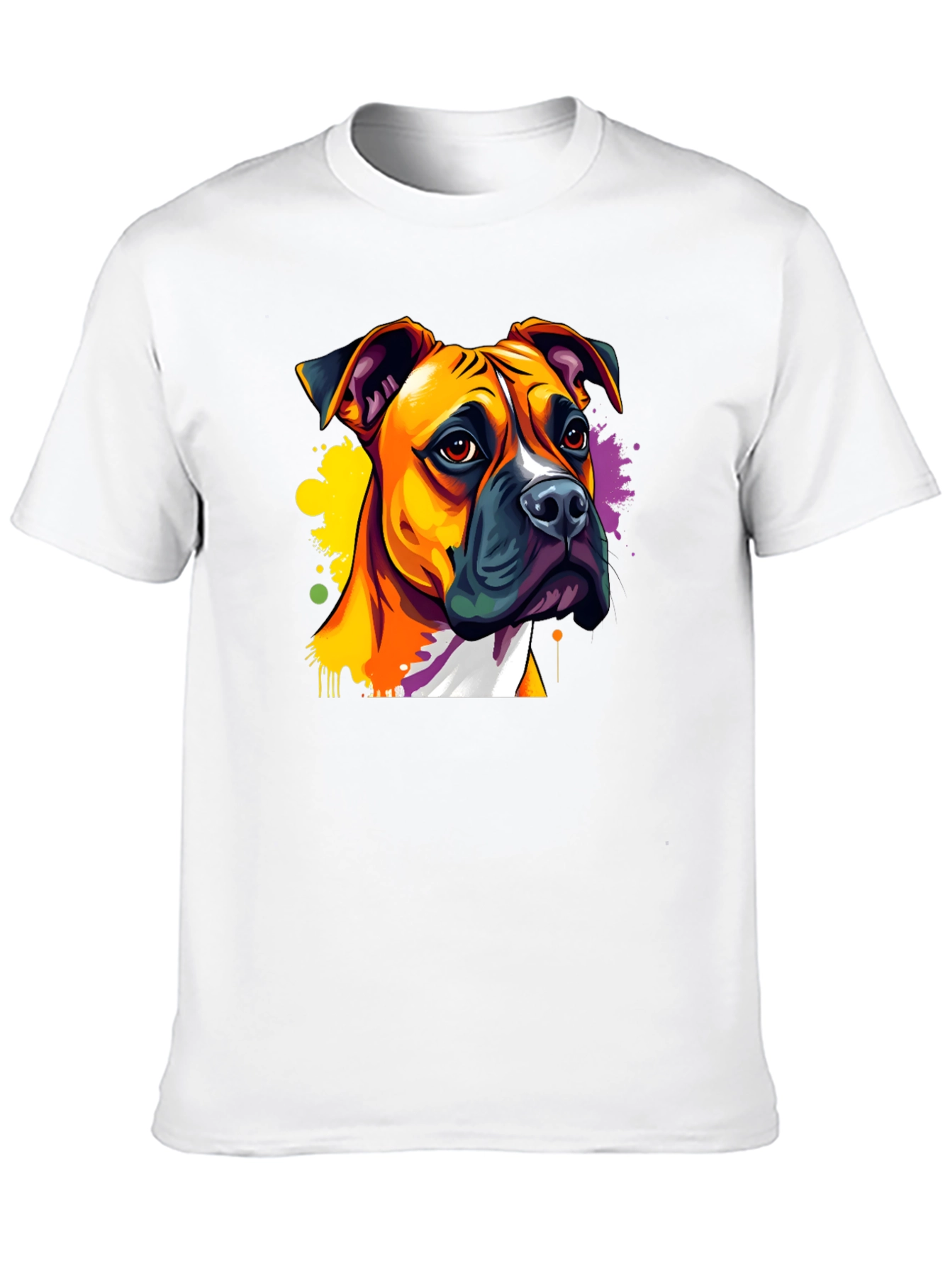 Dog Art T-Shirt - Boxer Breed