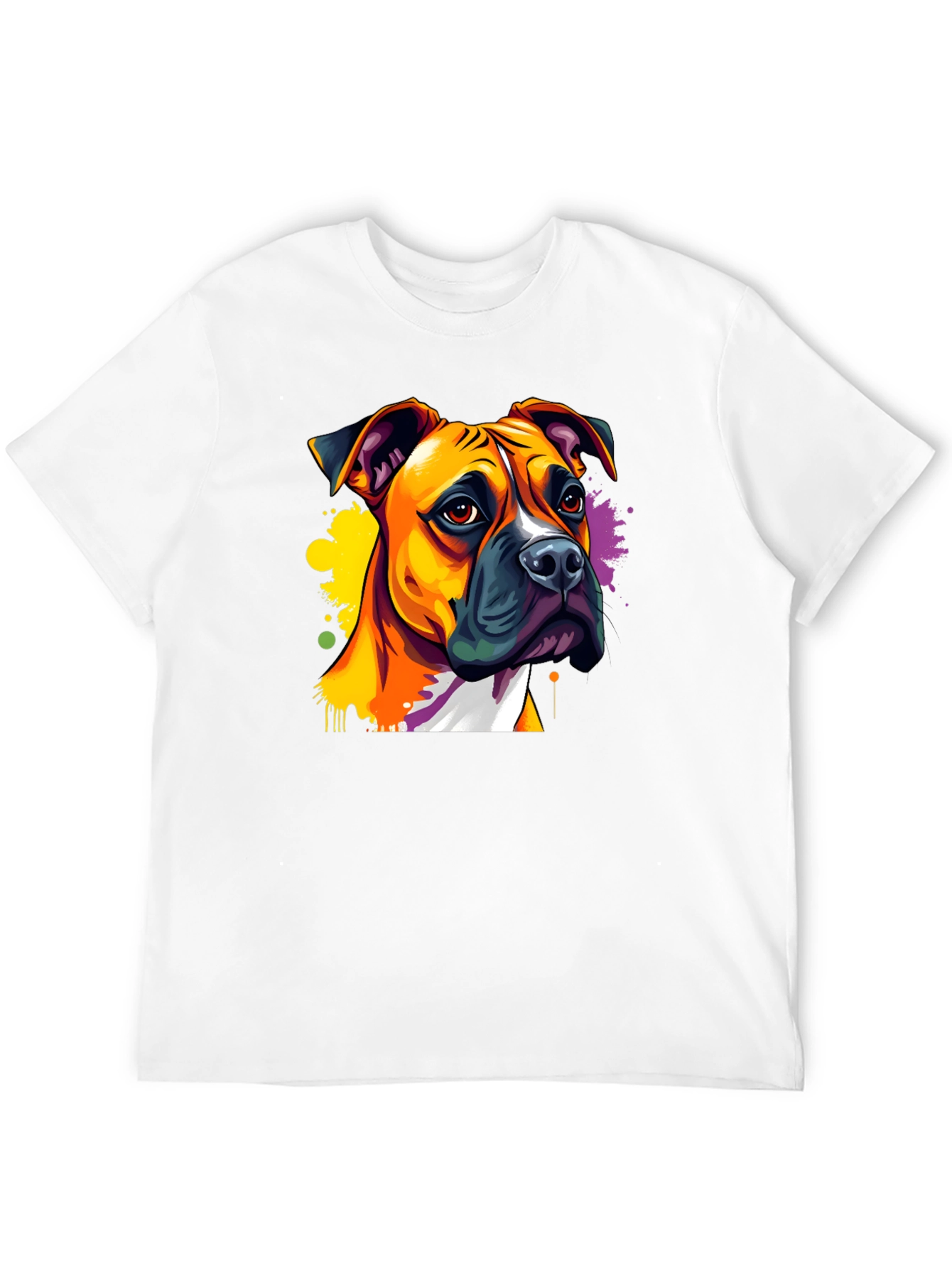 Dog Art T-Shirt - Boxer Breed