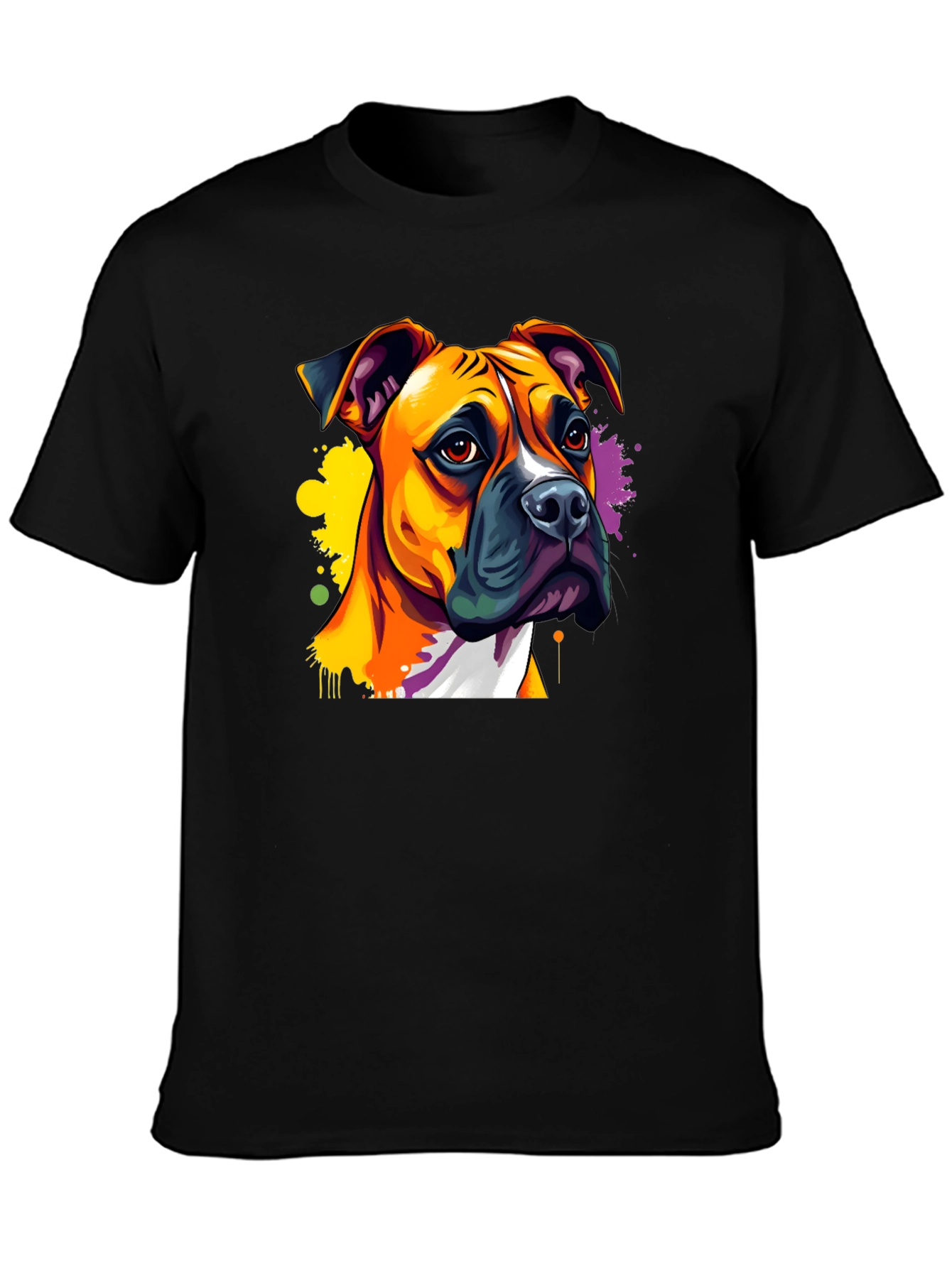 Dog Art T-Shirt - Boxer Breed