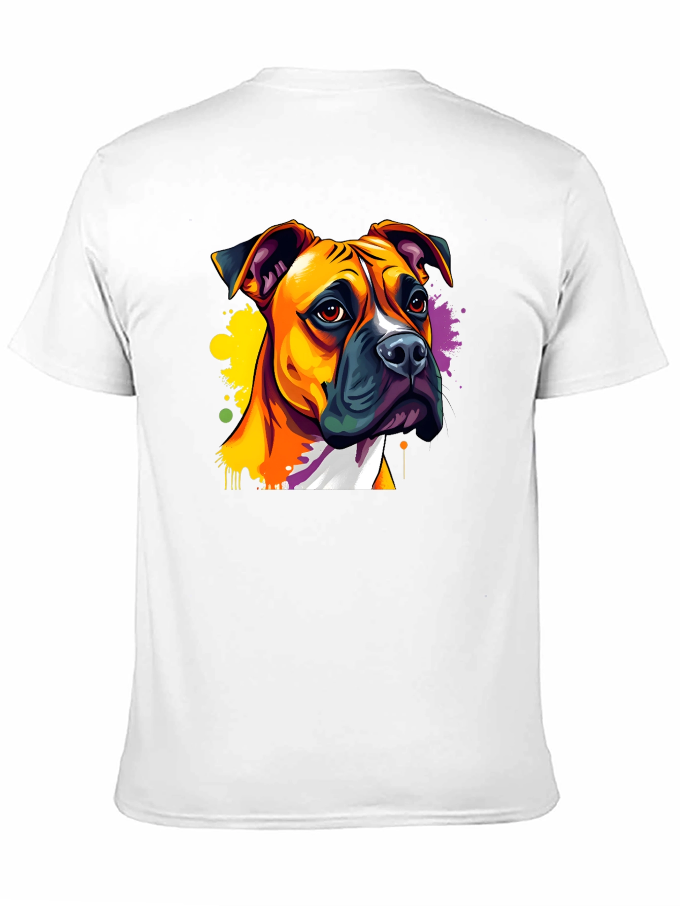 Dog Art T-Shirt - Boxer Breed