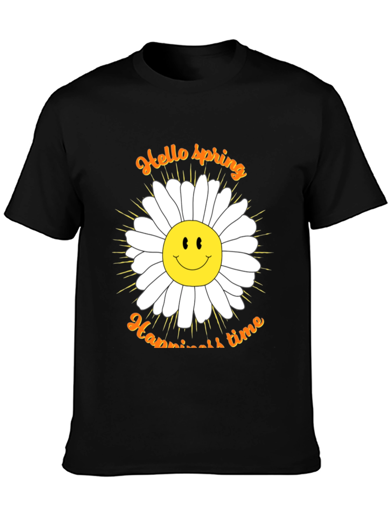 Hello Spring Daisy T-Shirt - Happiness Time