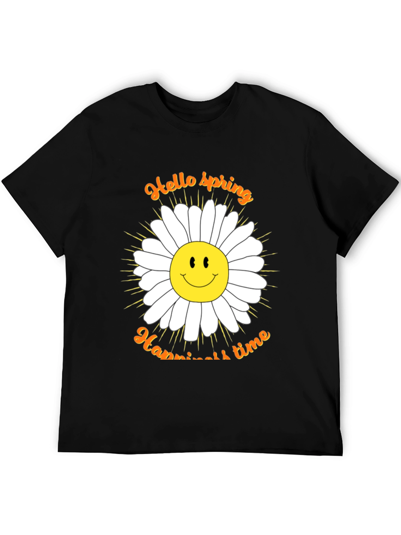 Hello Spring Daisy T-Shirt - Happiness Time