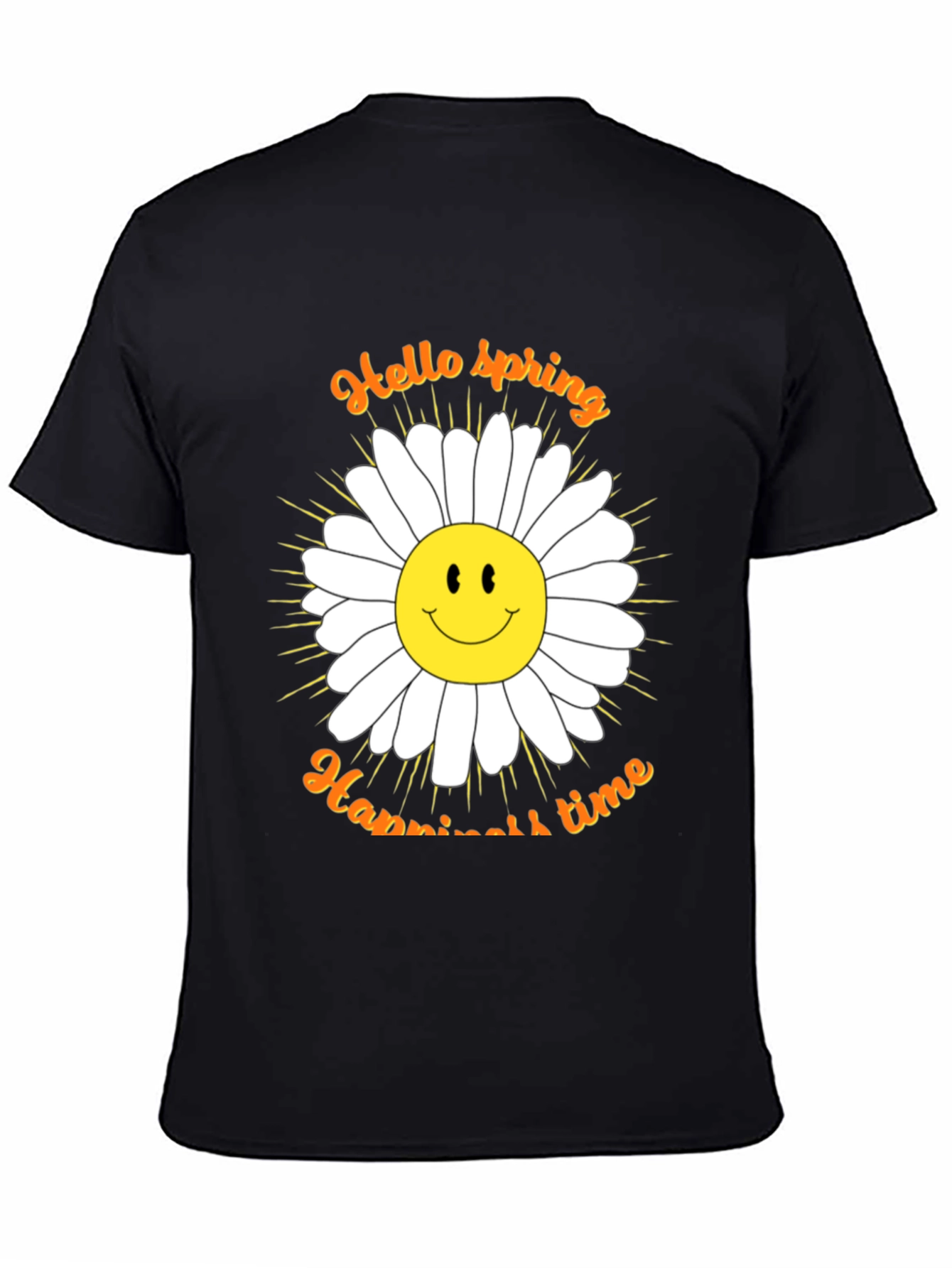 Hello Spring Daisy T-Shirt - Happiness Time