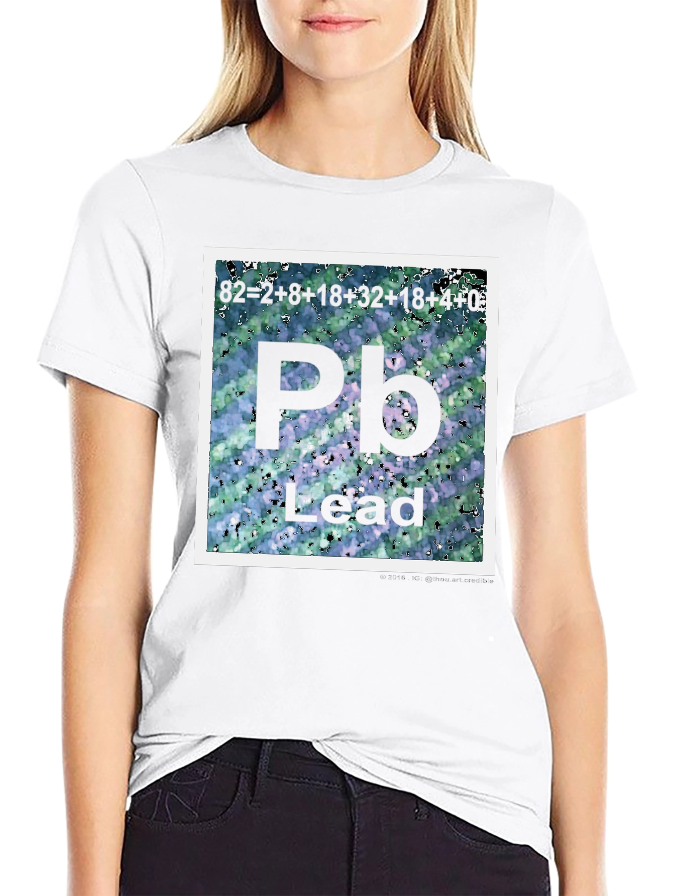 Lead Periodic Table Element T-Shirt