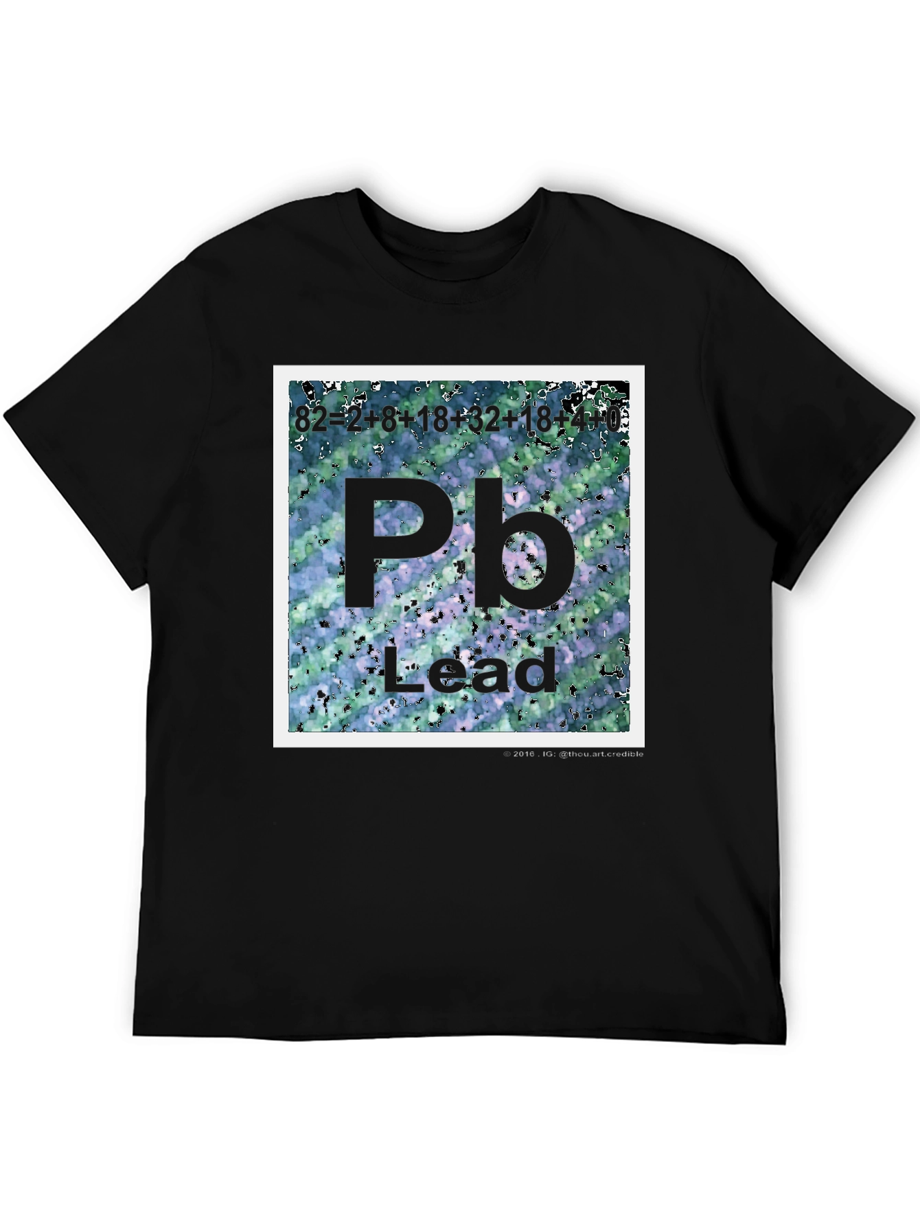 Lead Periodic Table Element T-Shirt