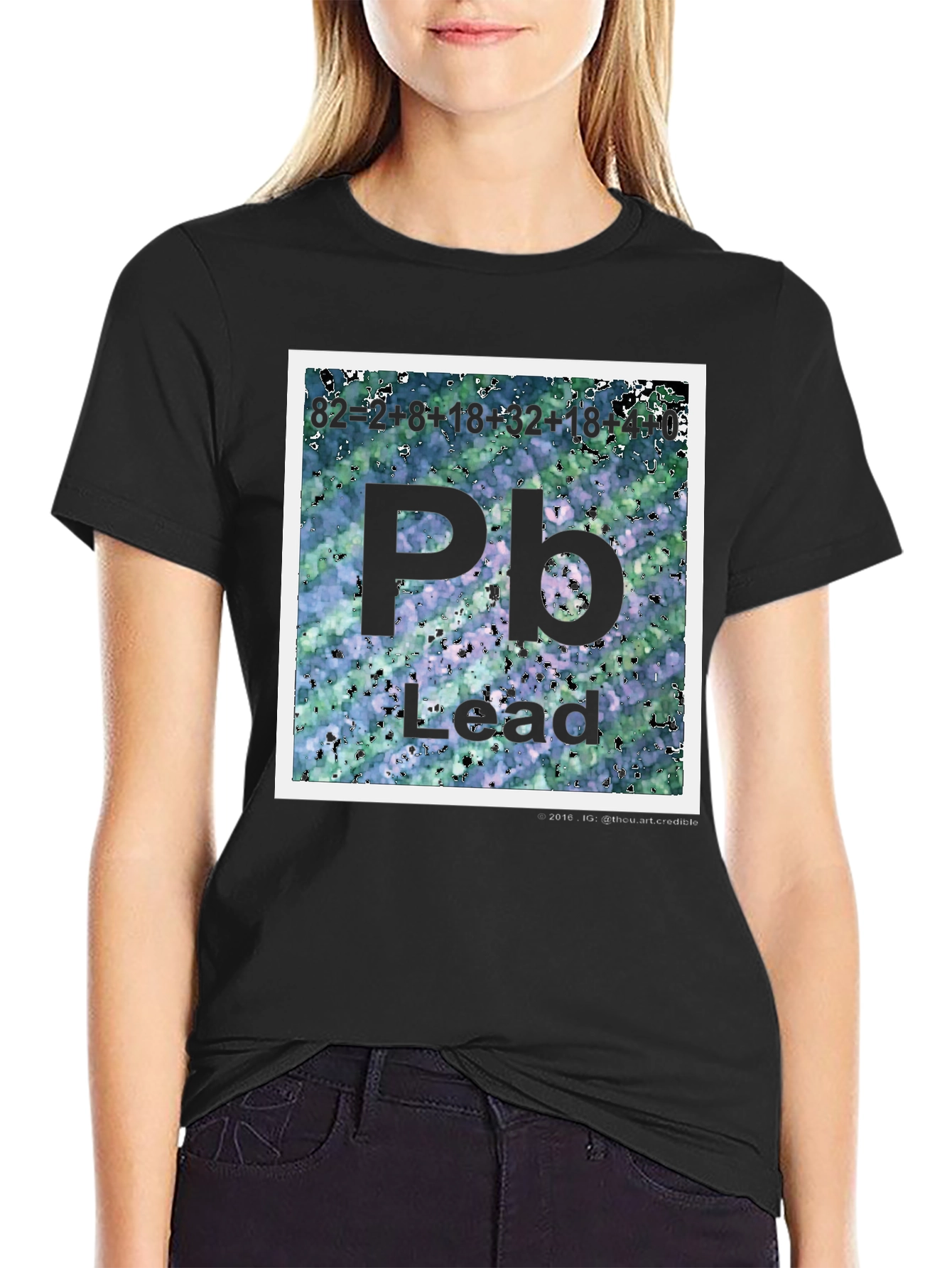 Lead Periodic Table Element T-Shirt