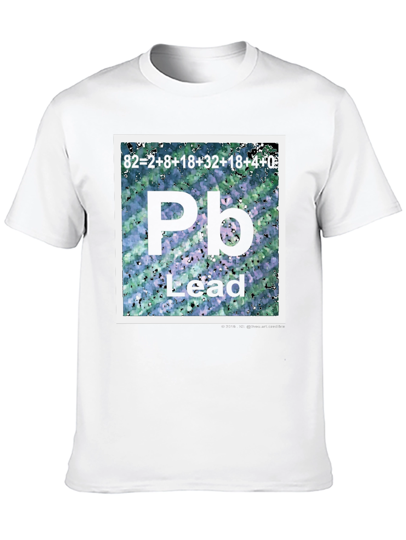Lead Periodic Table Element T-Shirt