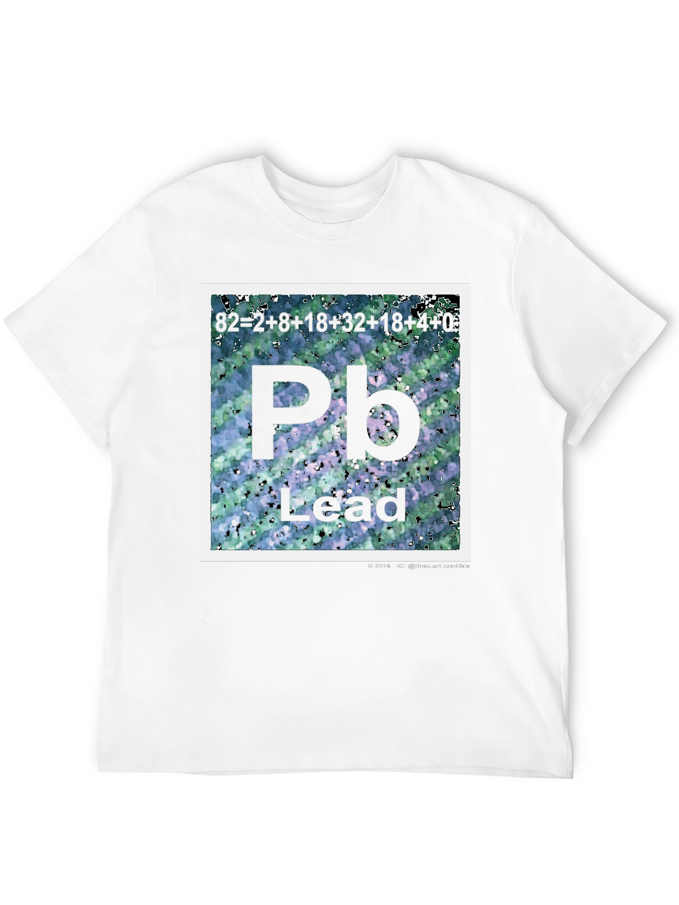 Lead Periodic Table Element T-Shirt