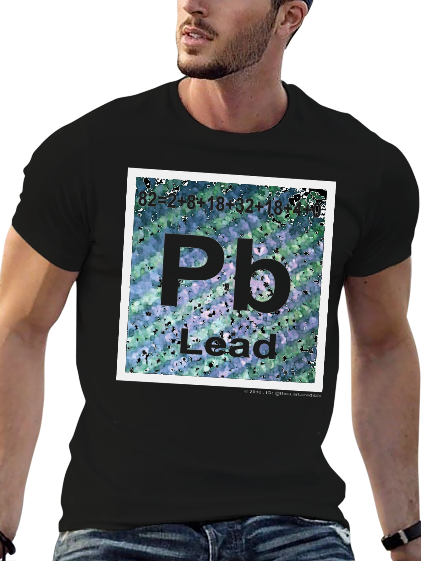 Lead Periodic Table Element T-Shirt