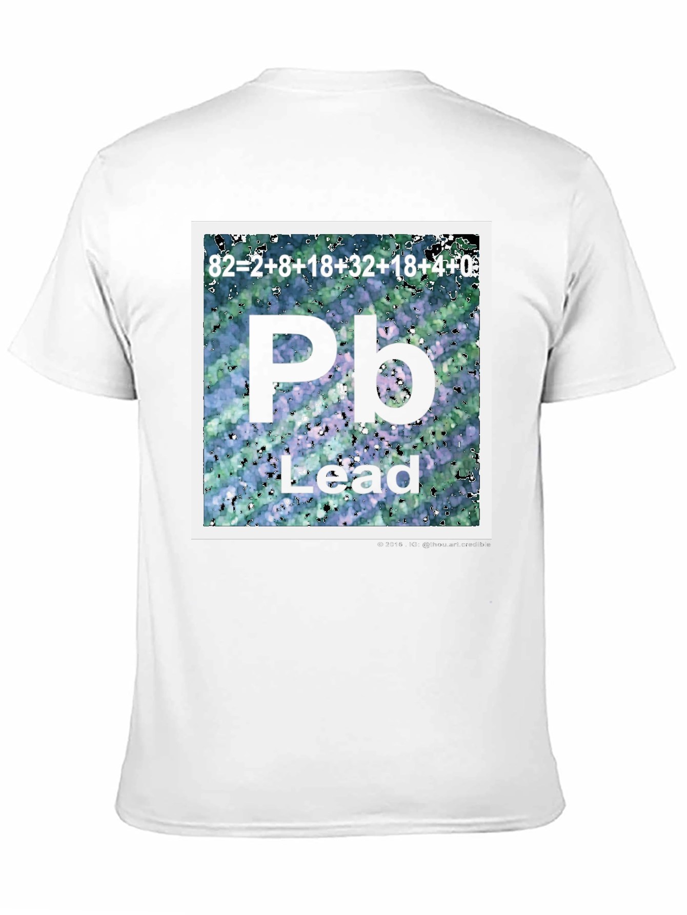 Lead Periodic Table Element T-Shirt