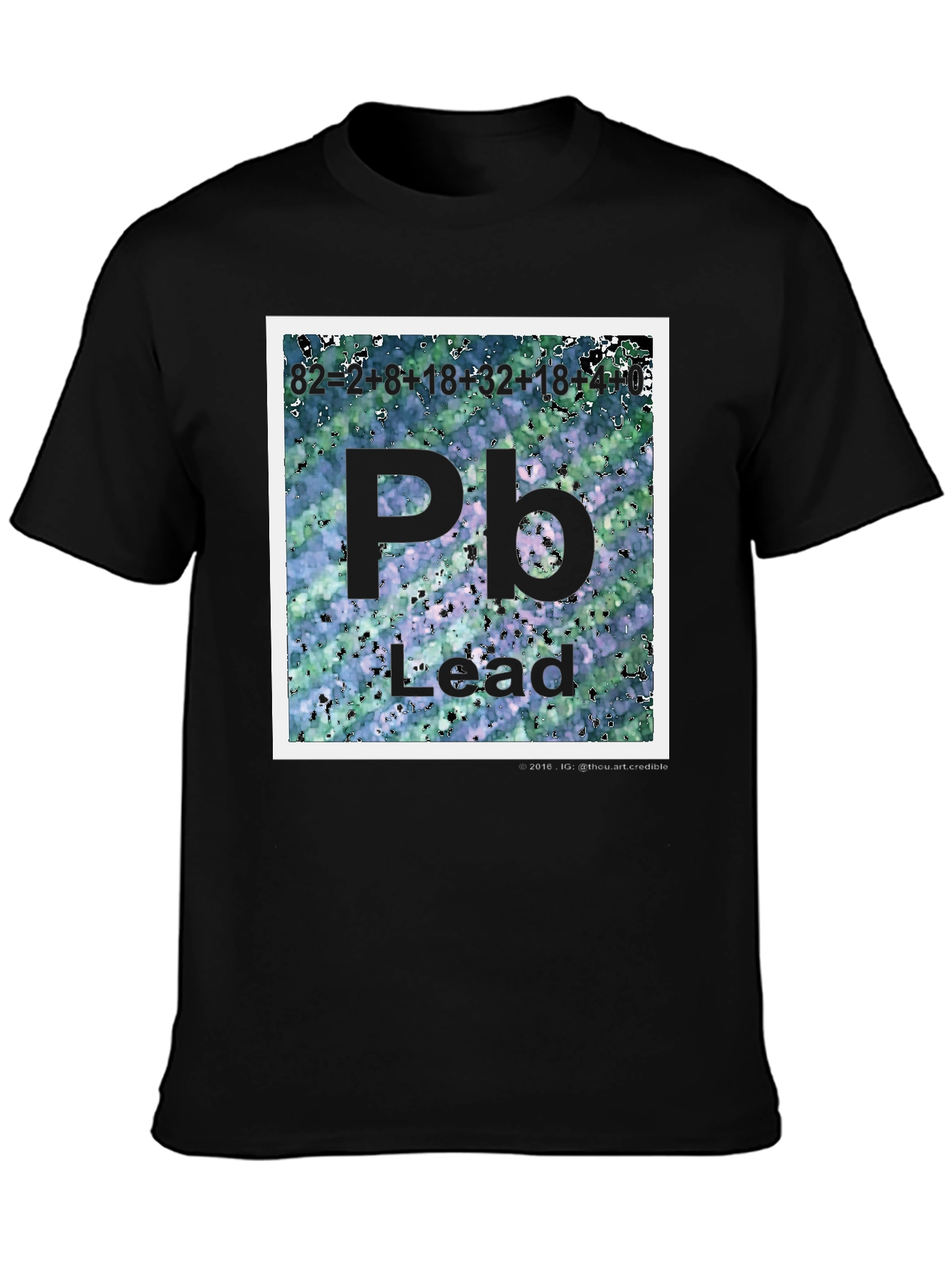 Lead Periodic Table Element T-Shirt
