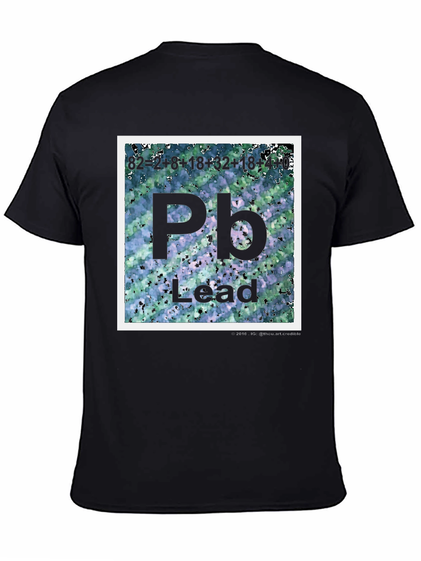 Lead Periodic Table Element T-Shirt