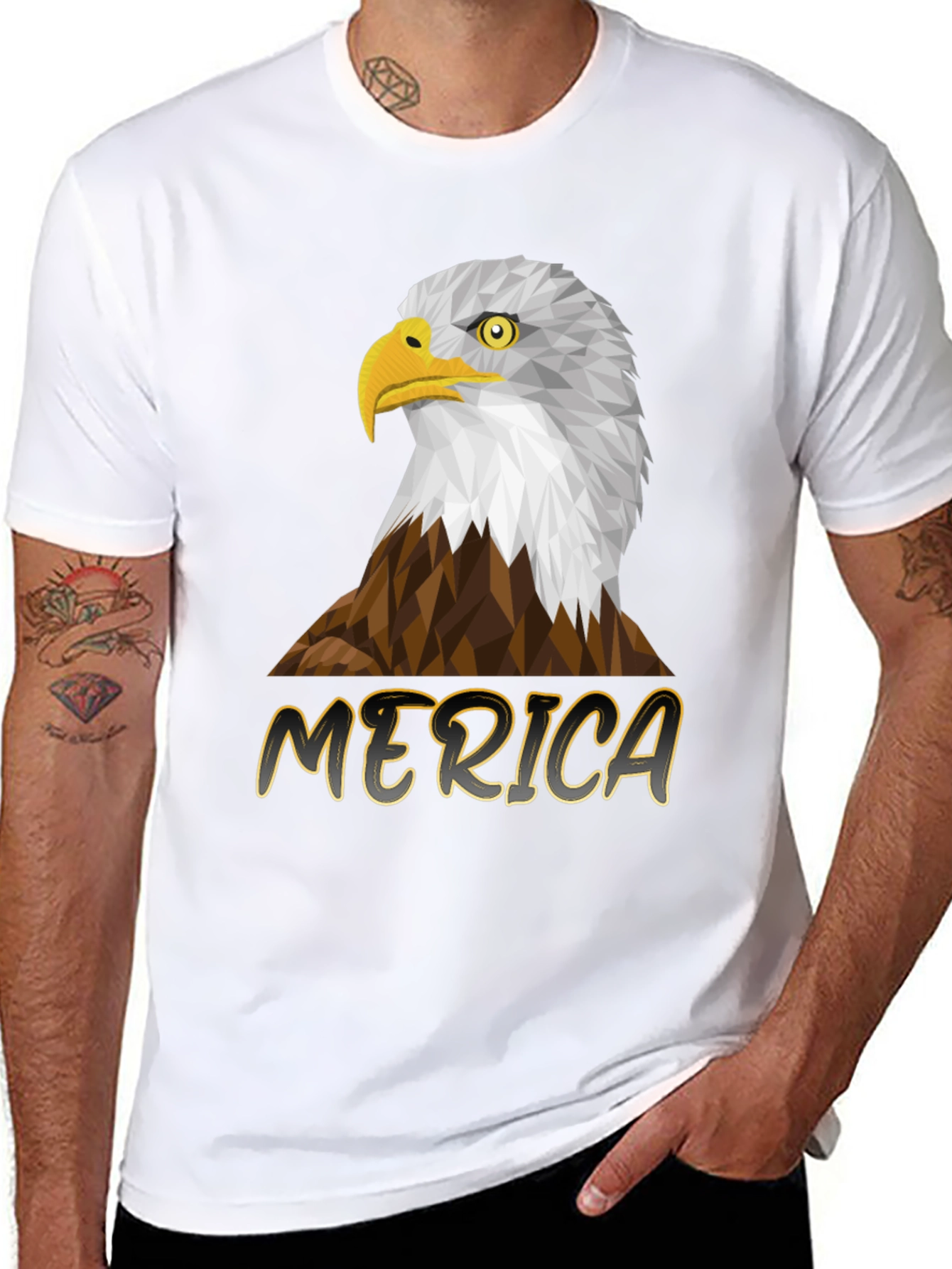 American Eagle Geometric Graphic T-Shirt