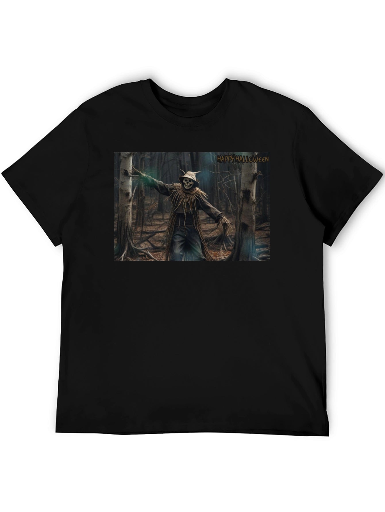 Halloween Scarecrow Forest T-Shirt