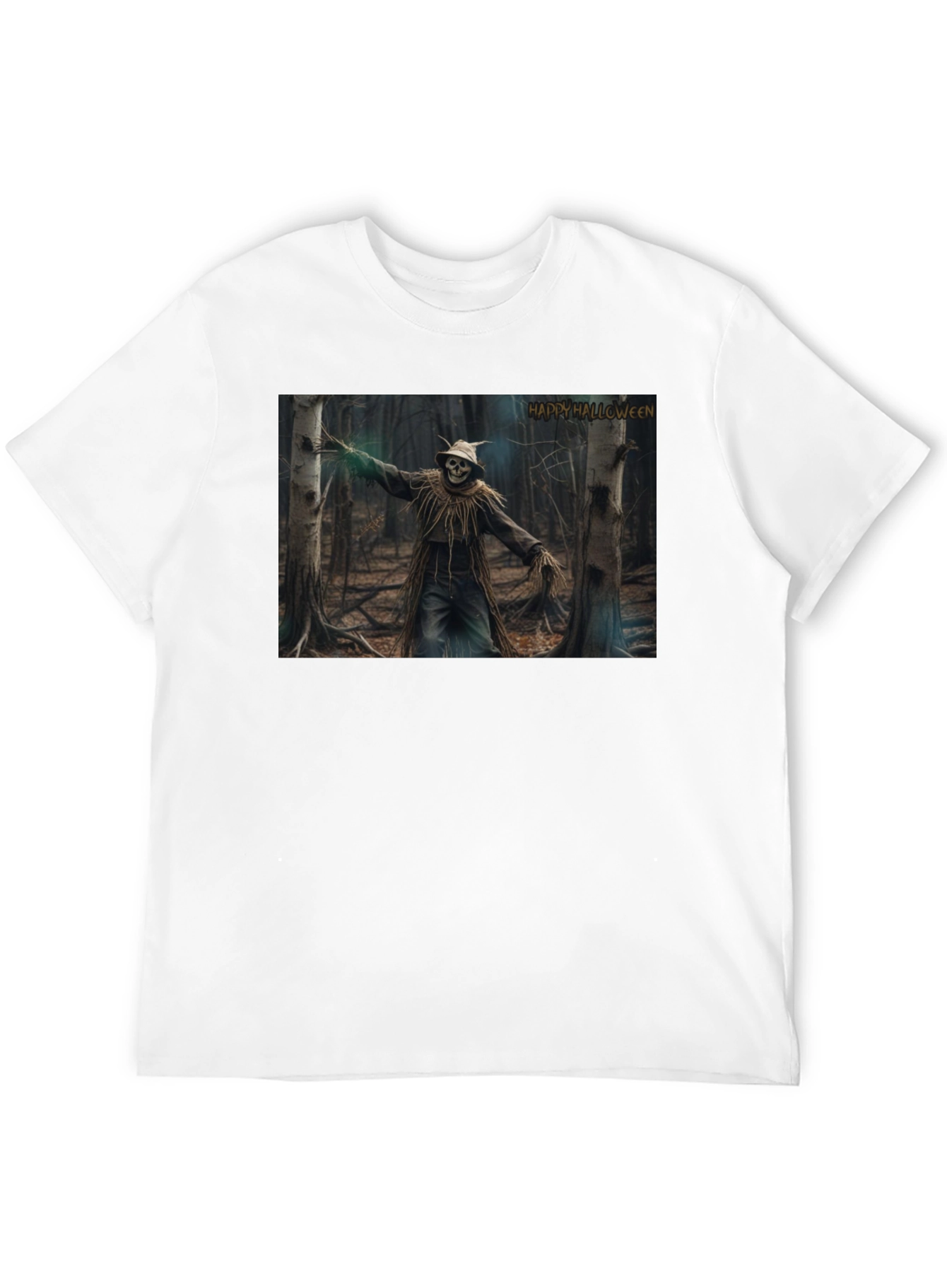 Halloween Scarecrow Forest T-Shirt