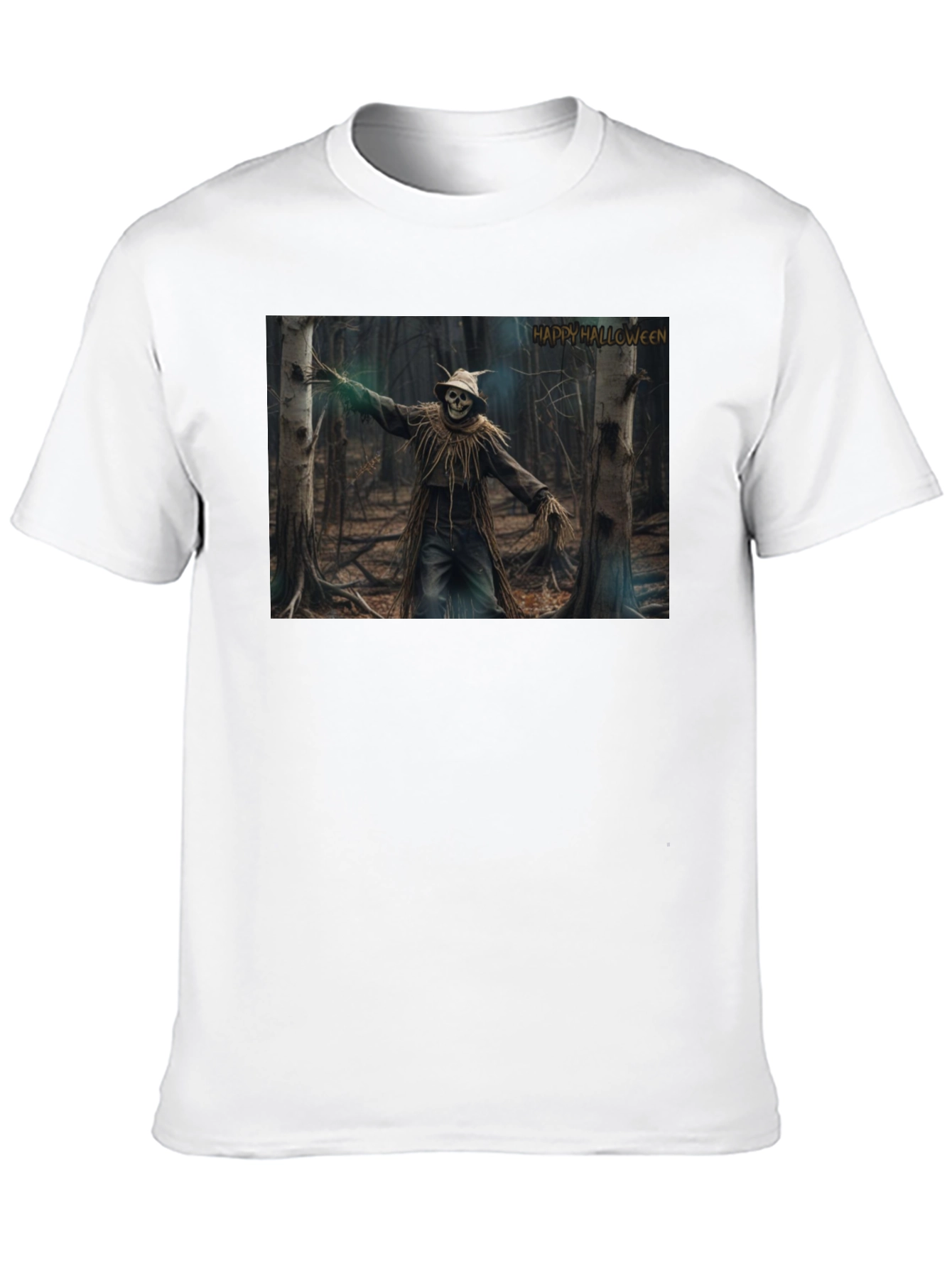 Halloween Scarecrow Forest T-Shirt