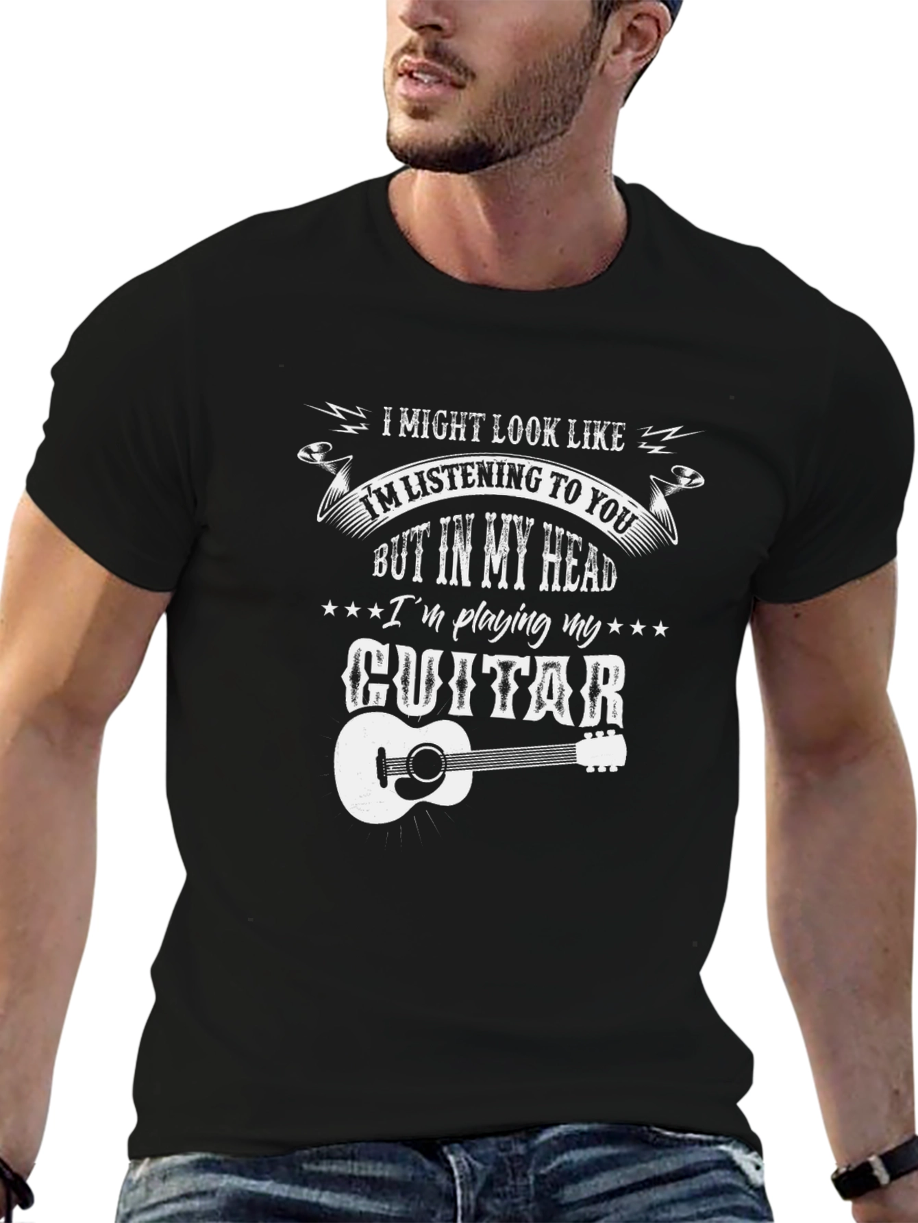 Guitar Player T-Shirt - Funny Musician Tee