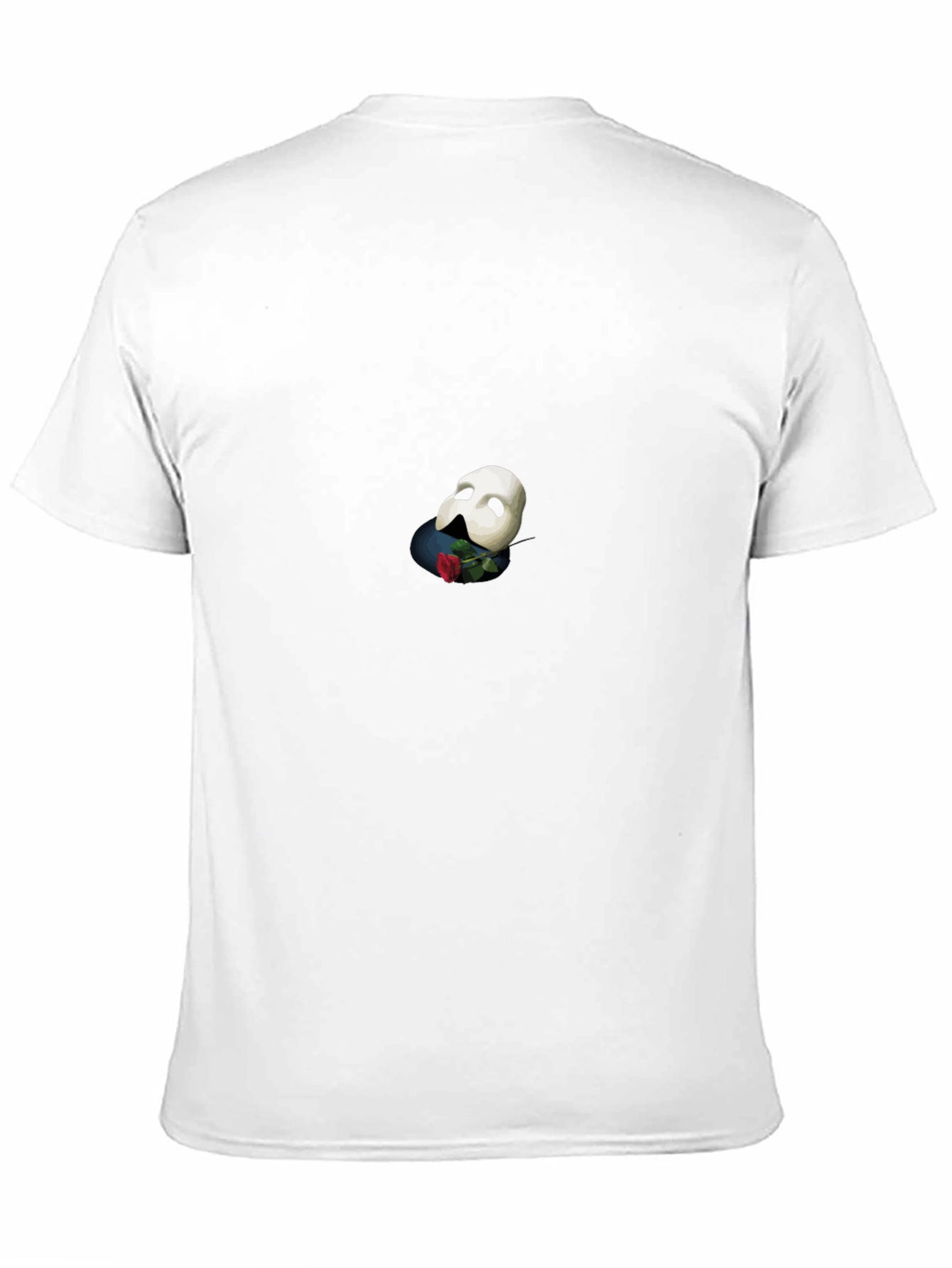 Phantom Mask Rose Graphic T-Shirt