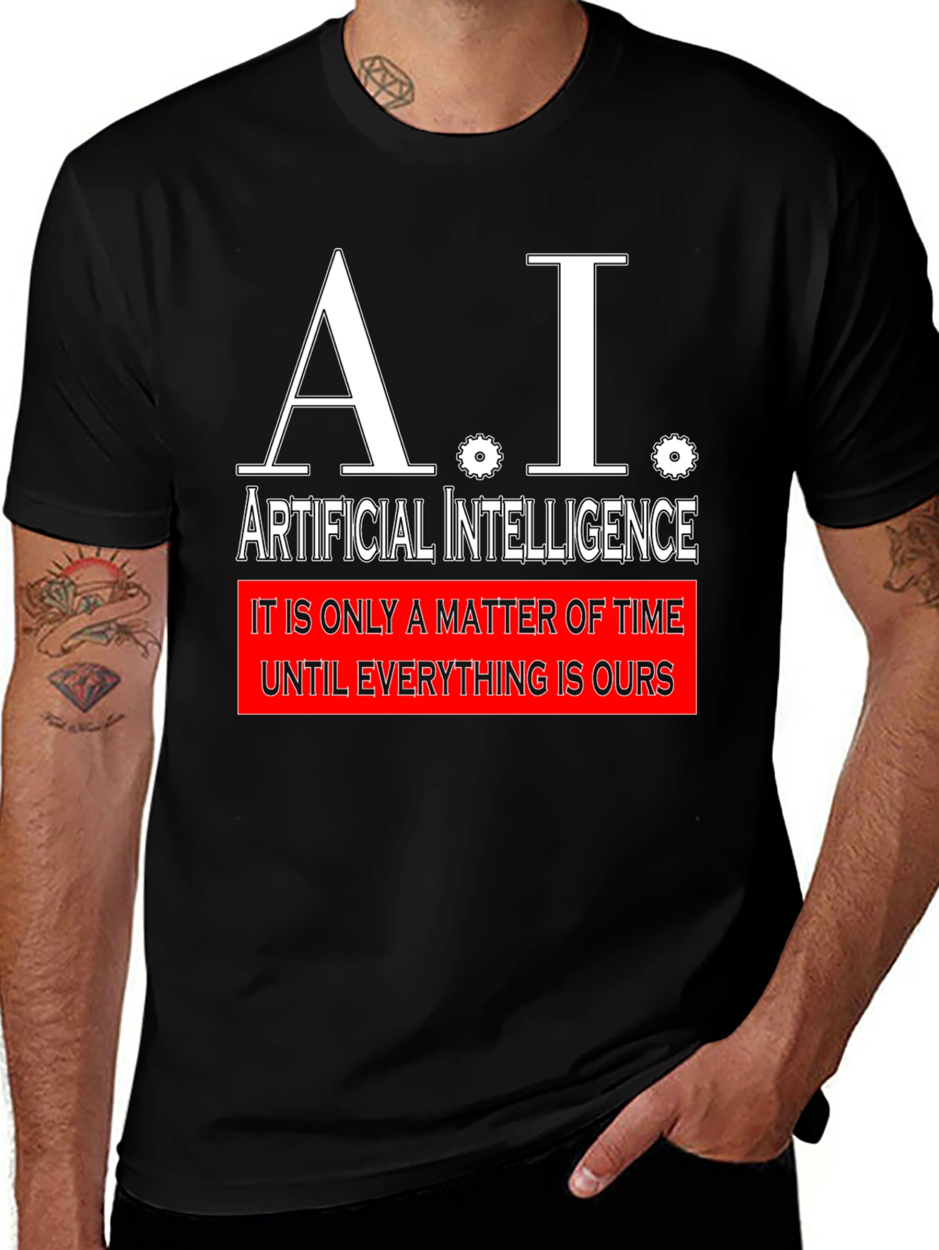 Artificial Intelligence Graphic T-Shirt