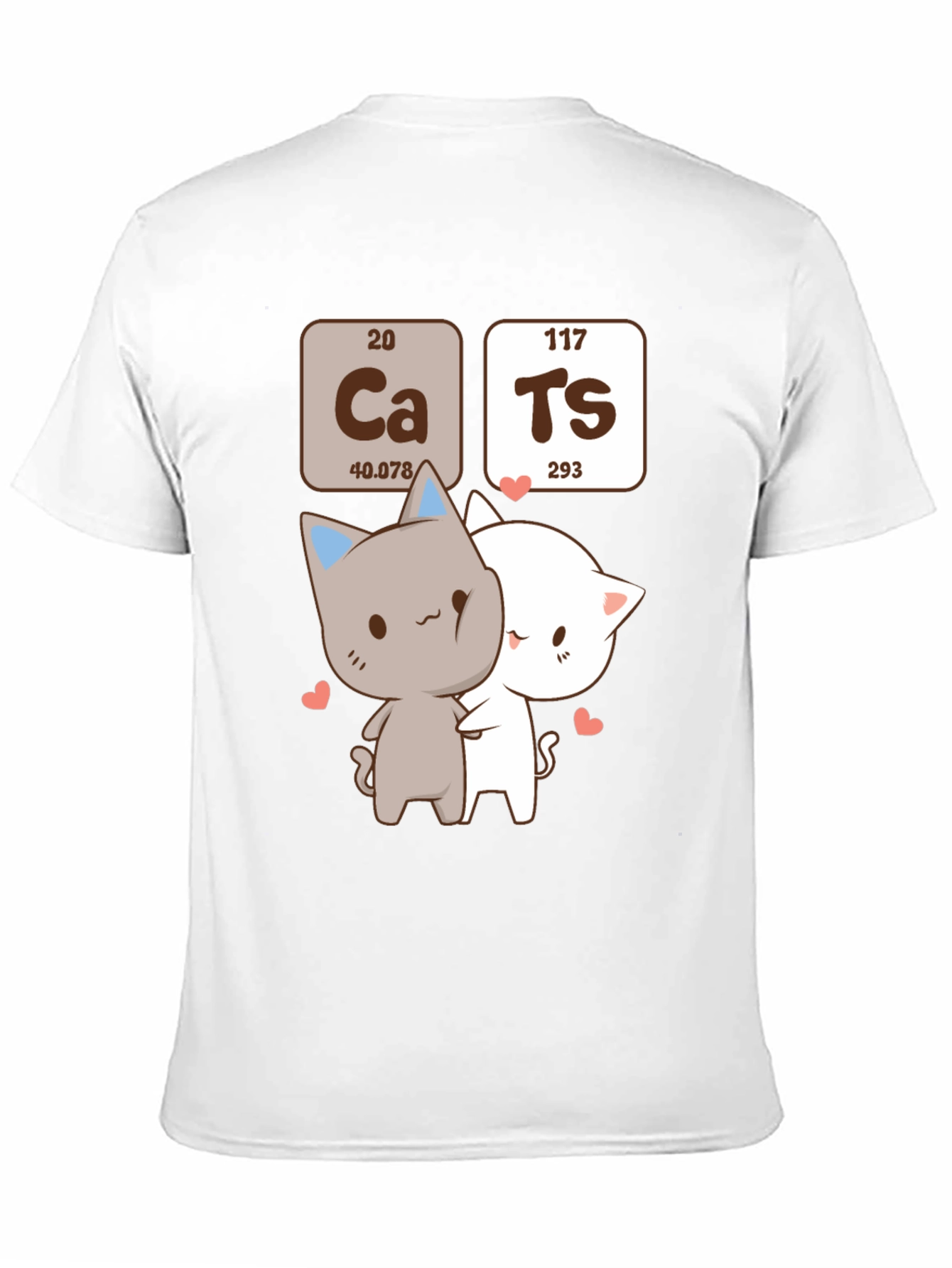 Cats Periodic Table T-Shirt - Chemistry Humor Tee