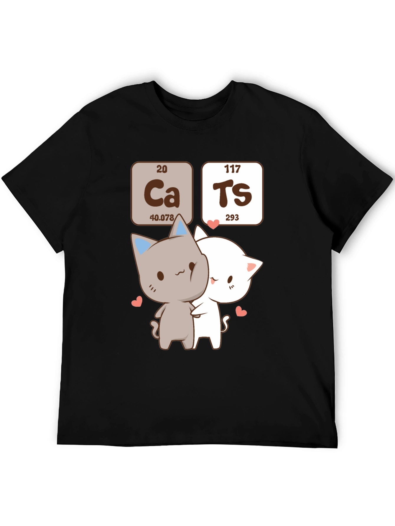 Cats Periodic Table T-Shirt - Chemistry Humor Tee