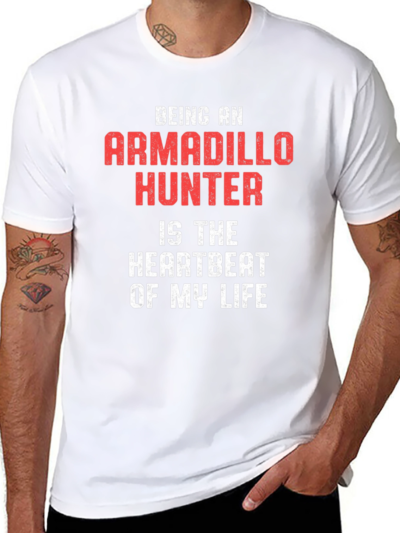 Armadillo Hunter T-Shirt: Heartbeat of My Life Tee